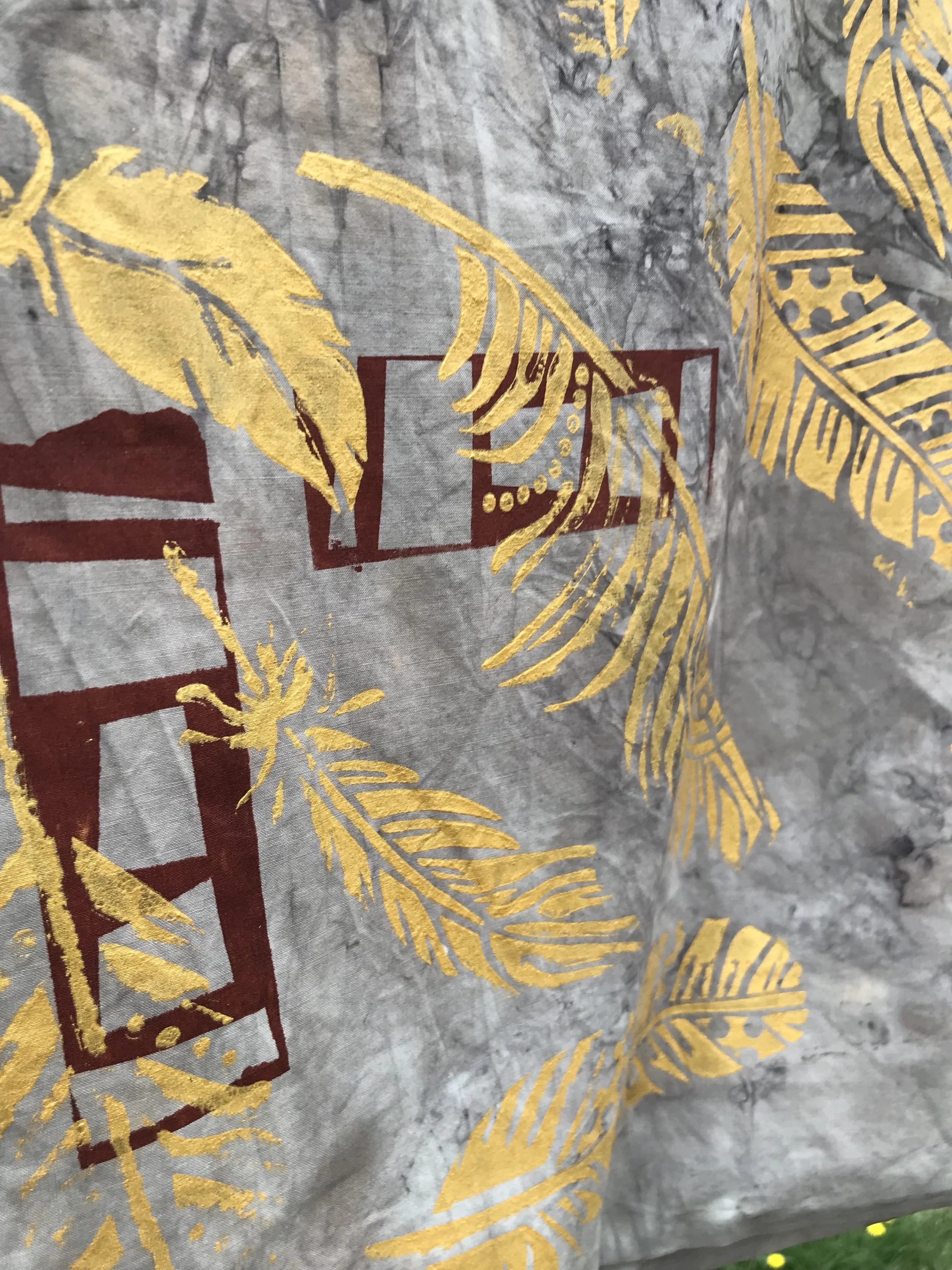 Textile printing for Outback Fashion Month Parade!
