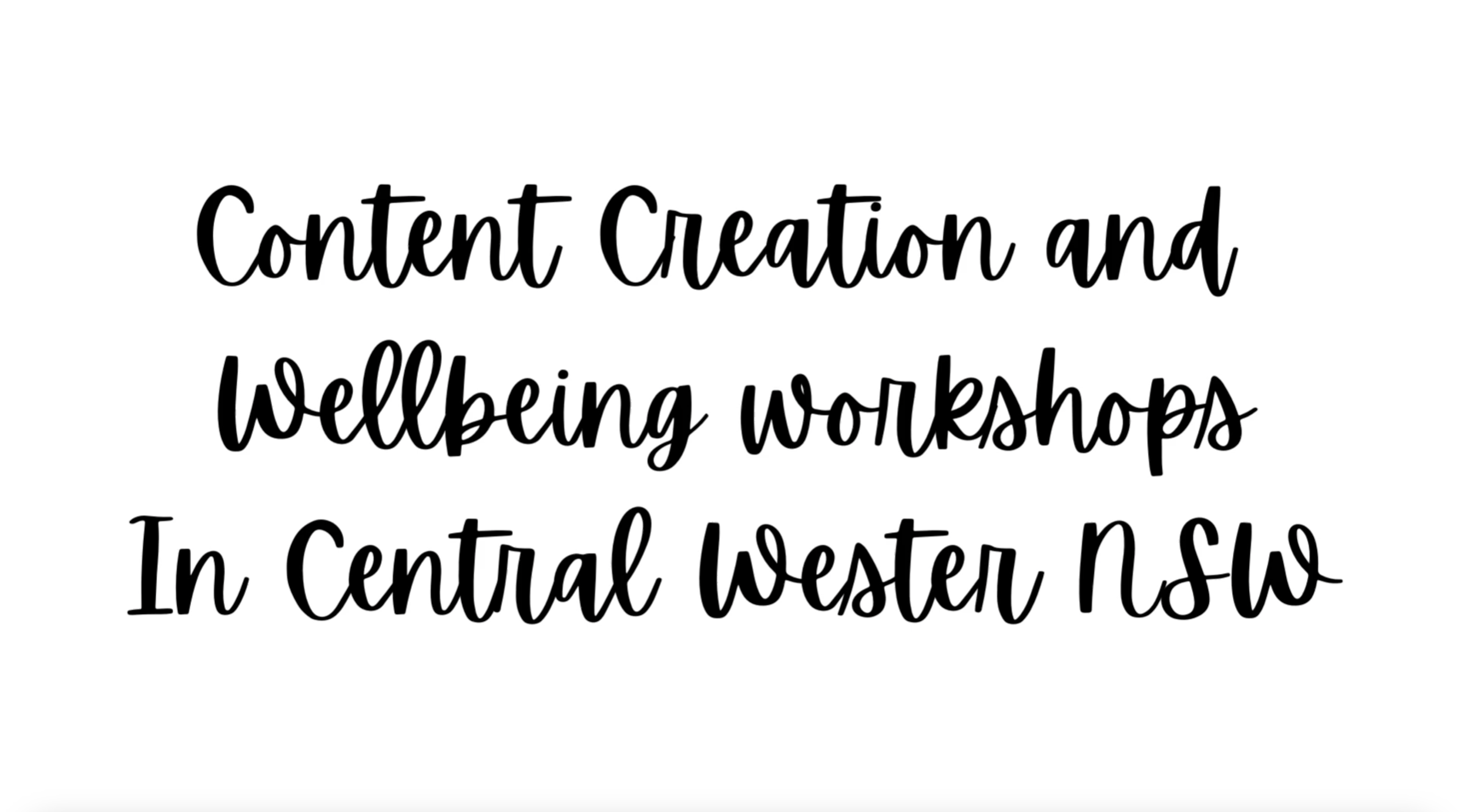  In February and April 2024, Signal travelled to Nyngan, Cobar, Warren, Wellington, Gilgandra, Mendoran, Dunedoo and Gulgong to deliver Wellness focused content creation workshops to over 150 young women.  Through brainstorming themes around social m