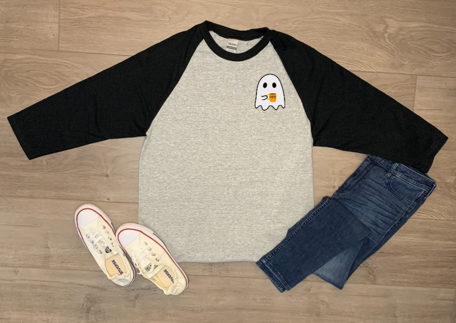 Ghost Train Ladies Raglan