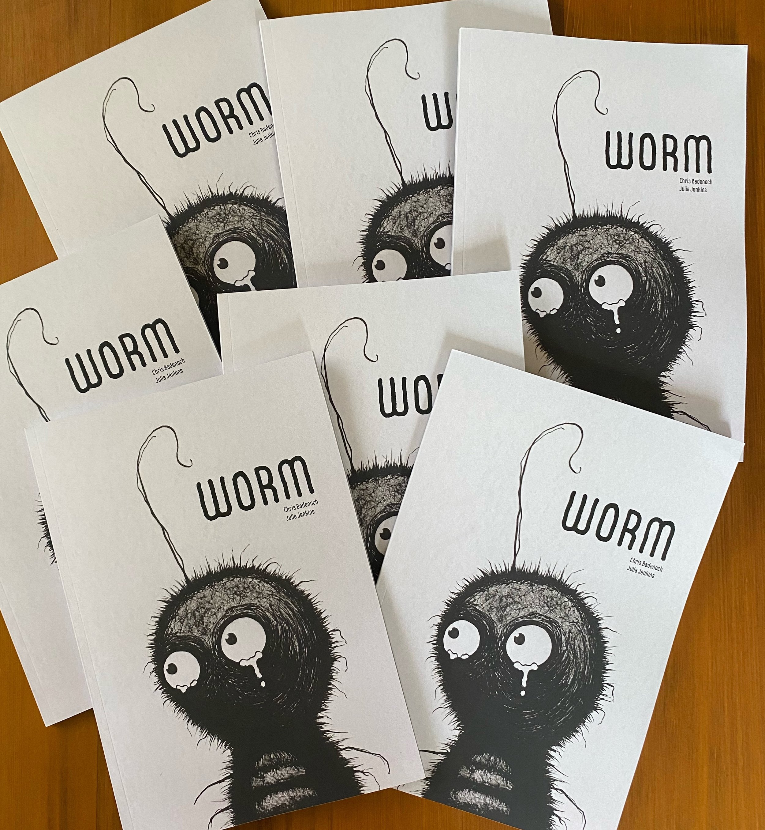 WORM The Adventures of Worm - 76 pages soft and hard cover