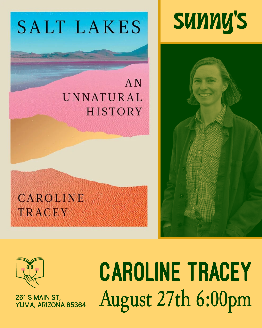 Author Event: Caroline Tracey