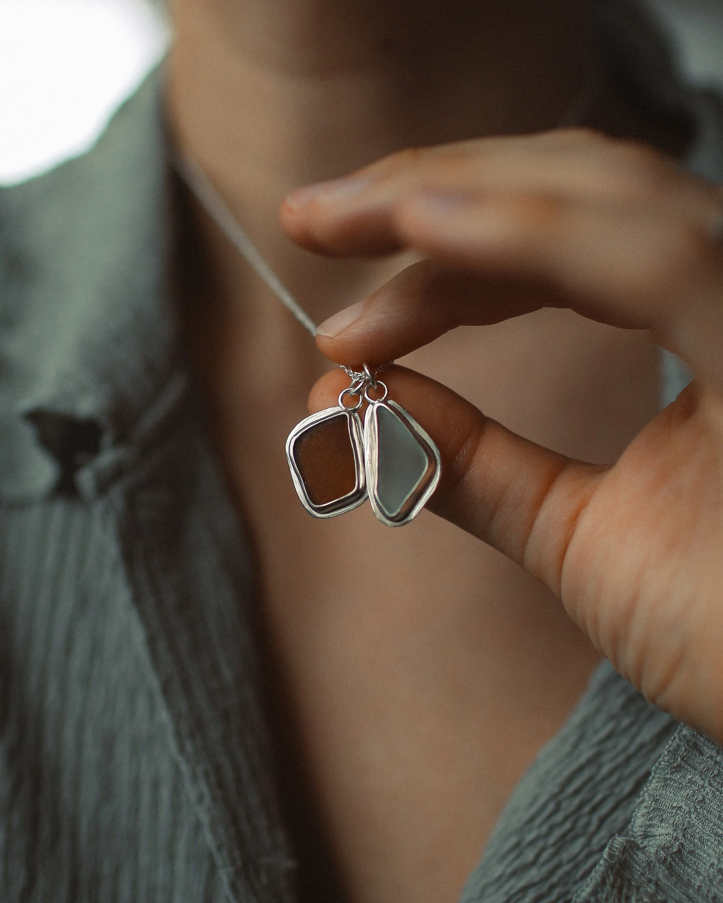 Seaglass Pendants II