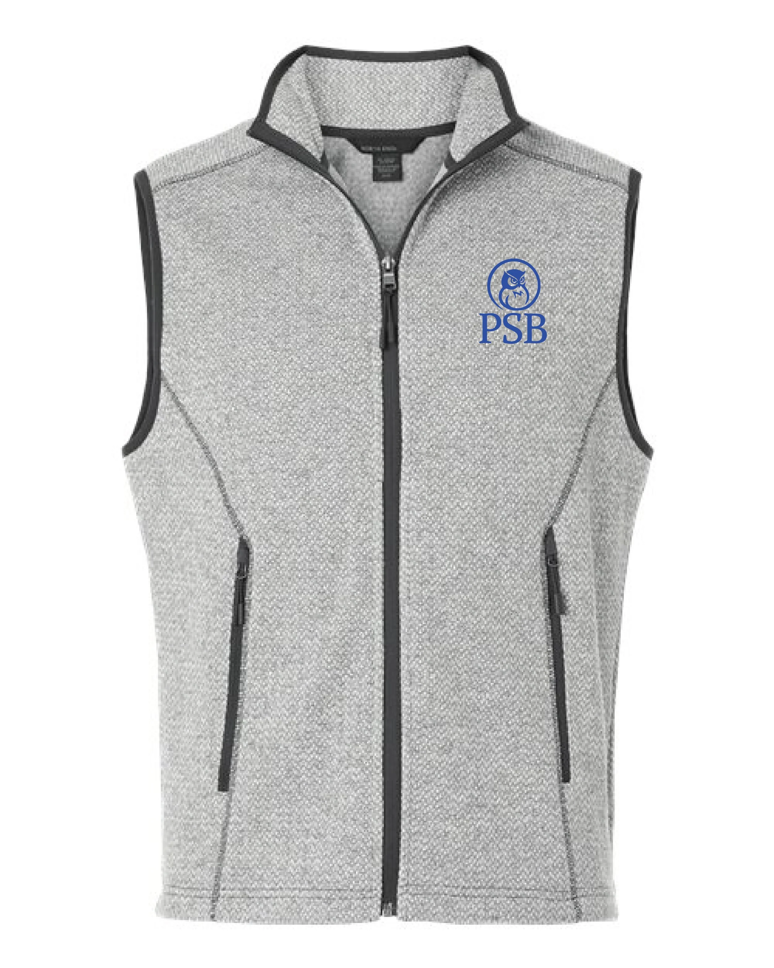 North End Jasper Jacquard Fleece Vest