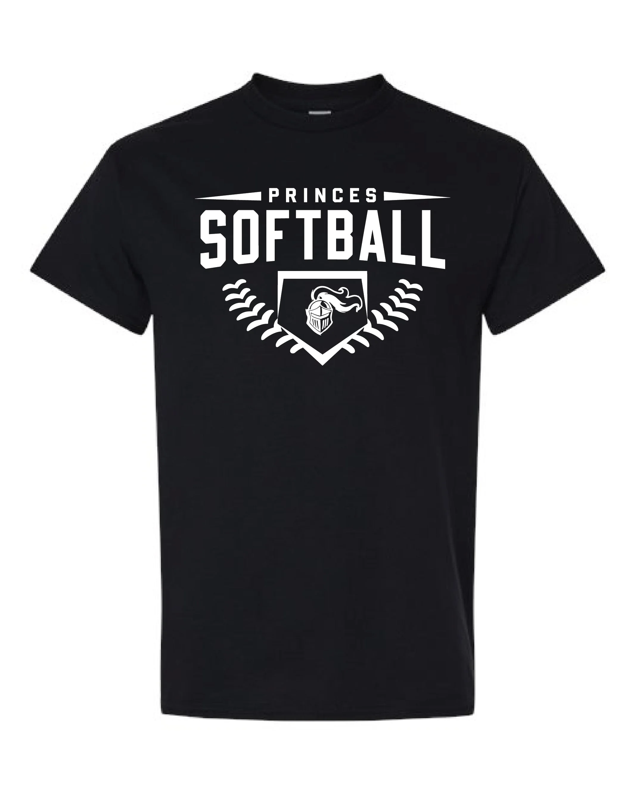 Softball Black Gildan Apparel