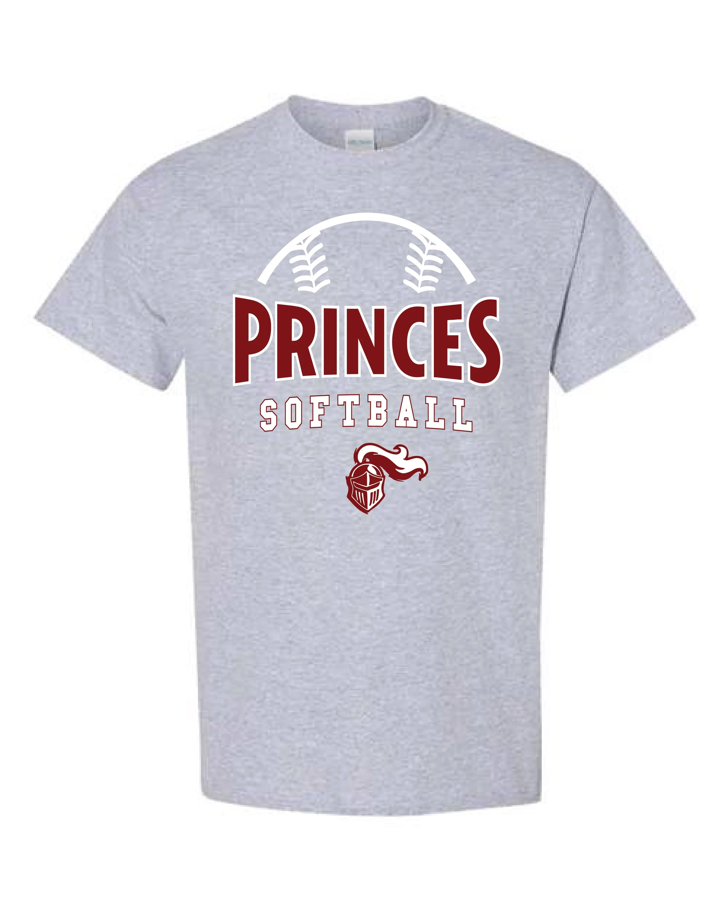 Softball Grey Gildan Apparel