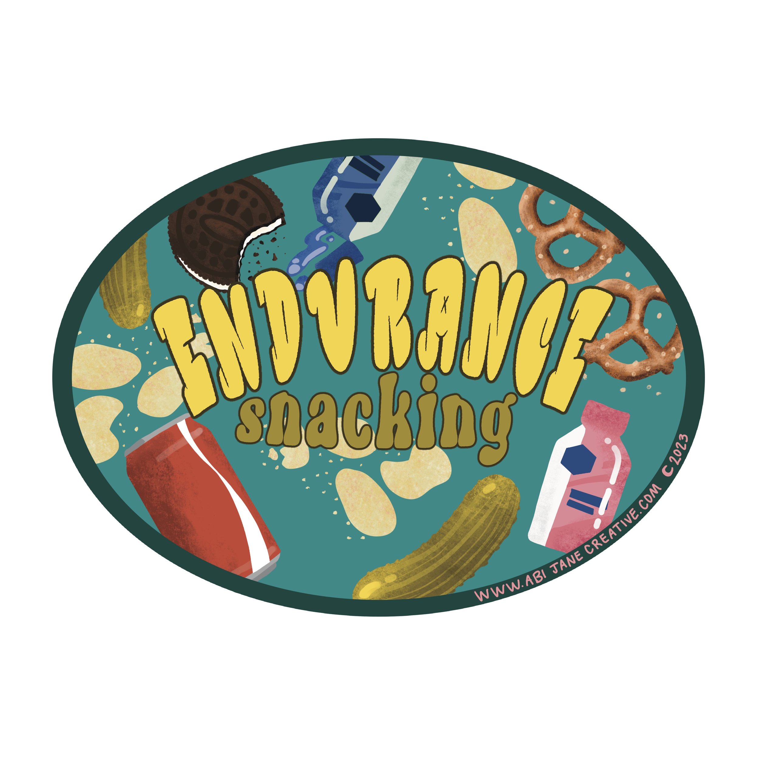 Endurance Snacking Sticker