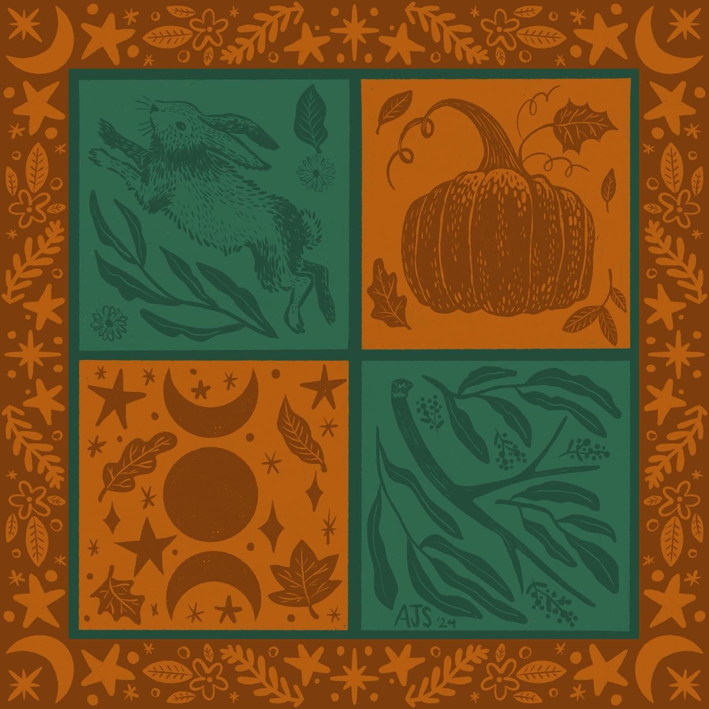 October full moon&mdash; the hunters moon 🦌🌕🍁🎃

I am really enjoying paying close attention to each phase of the moon and the seasons this year, noticing how each one plays a significant role to natures abundance and change. The moon has always h