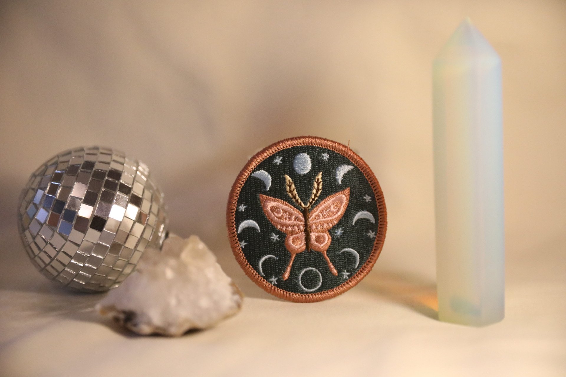 Moth Moon Patch