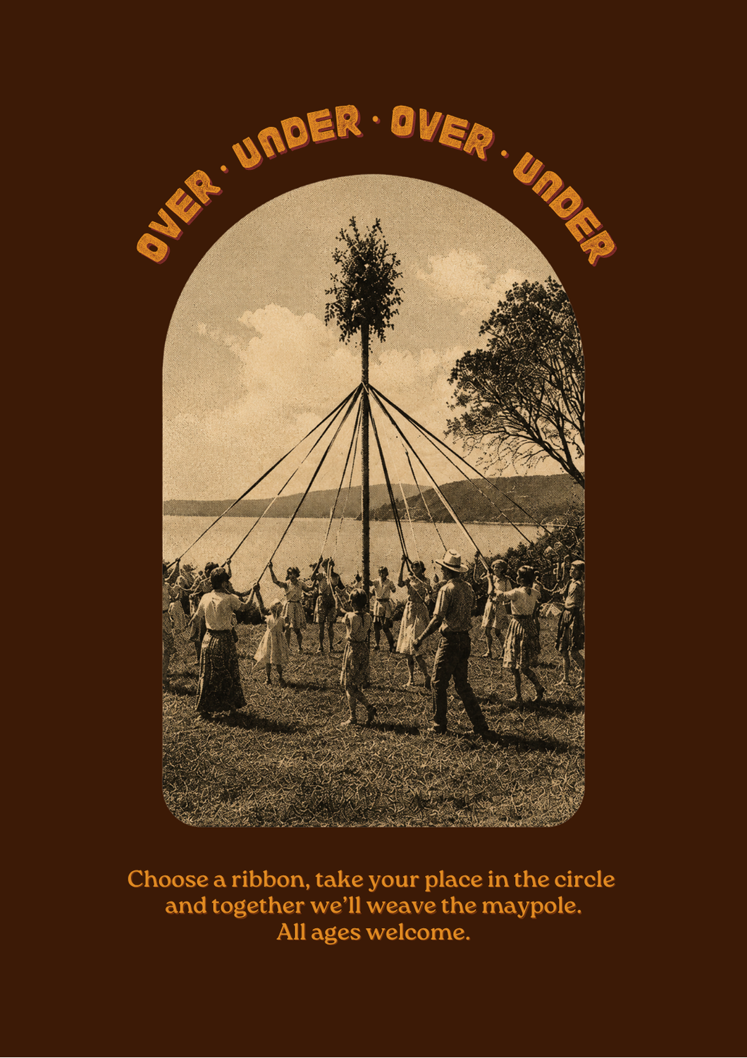 Social media campaign artwork for the Five Villages Celebration