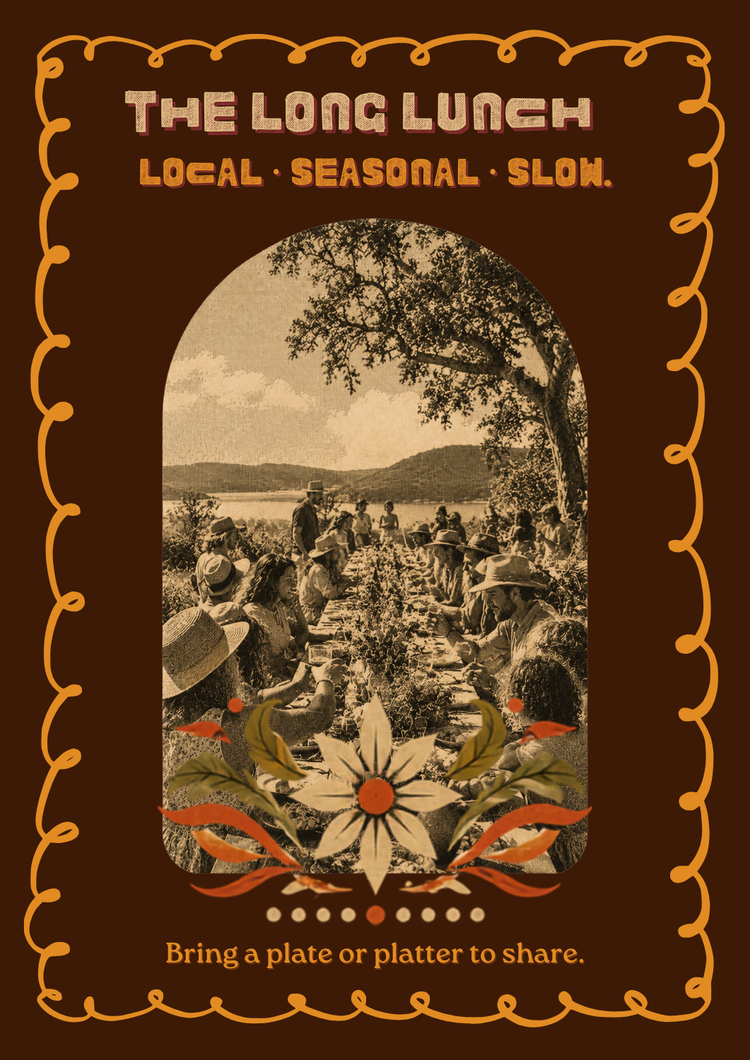 Social media campaign artwork for the Five Villages Celebration