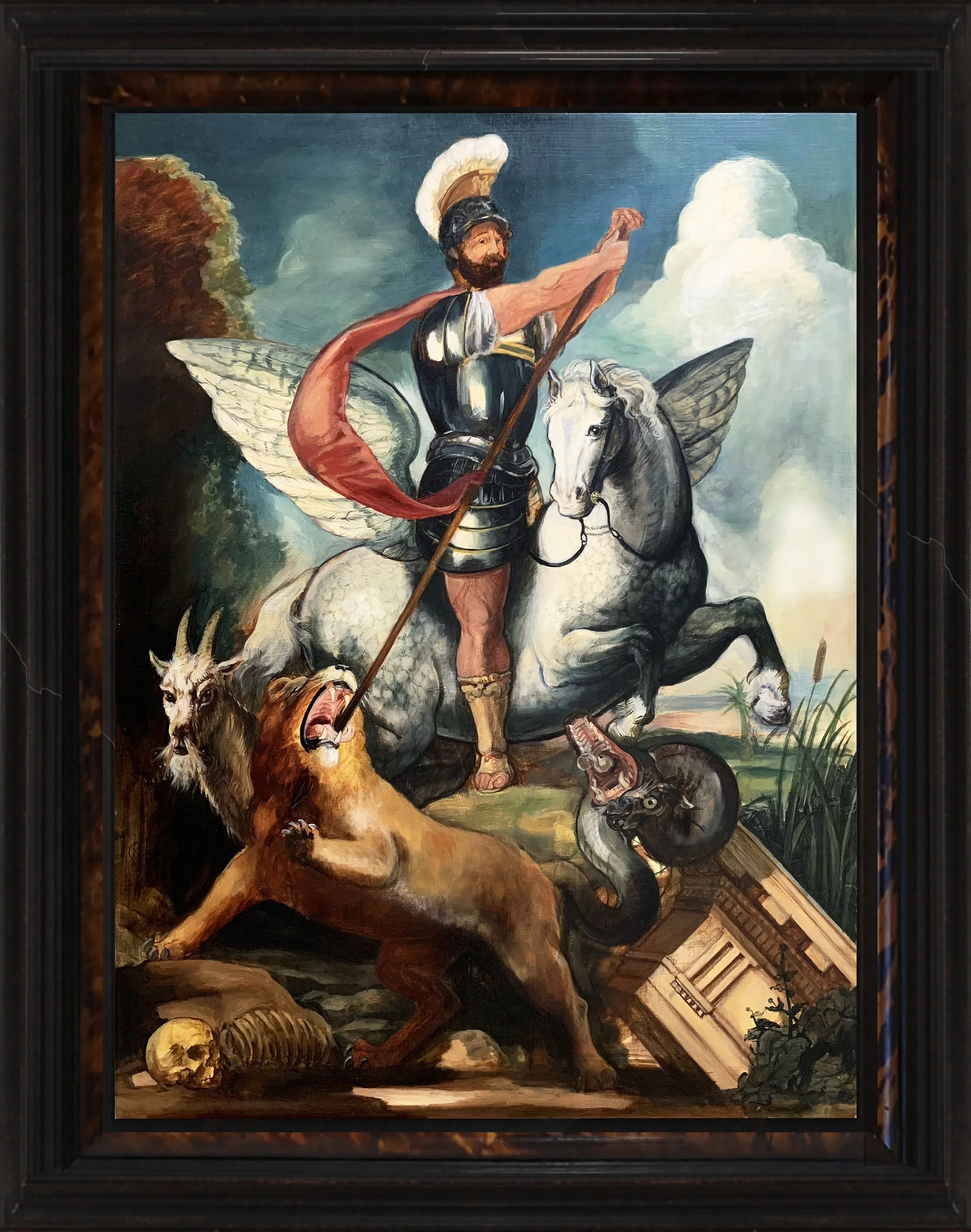 Bellerophon Slaying the Chimera