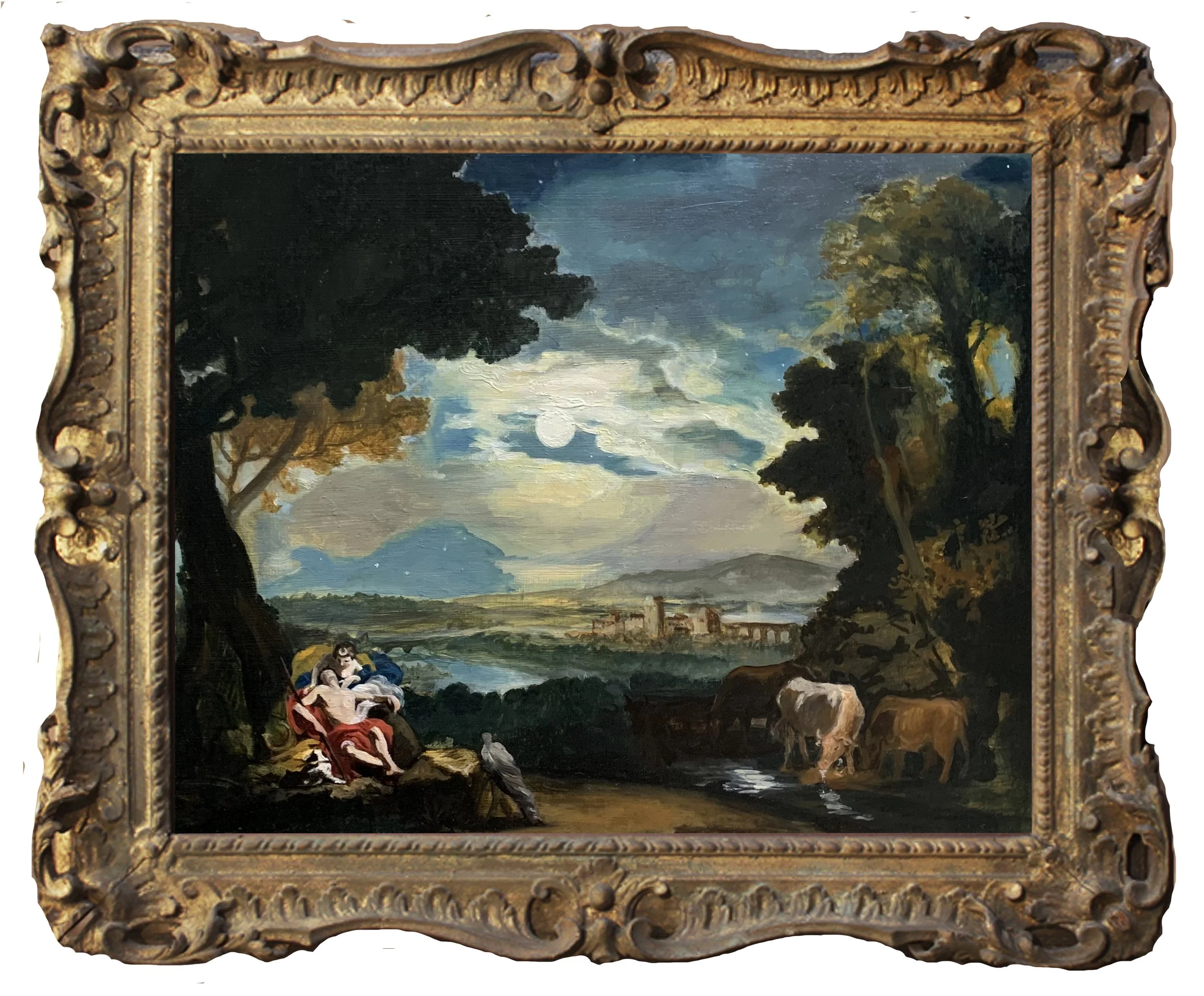 Moonlit Landscape with Diana and Endymion