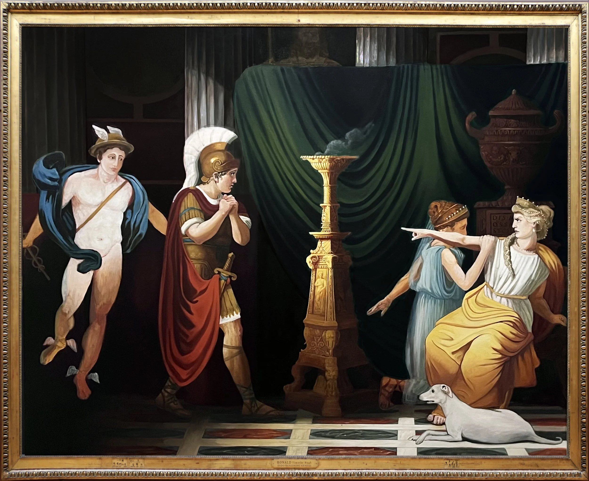 Queen Dido Banishing Aeneas