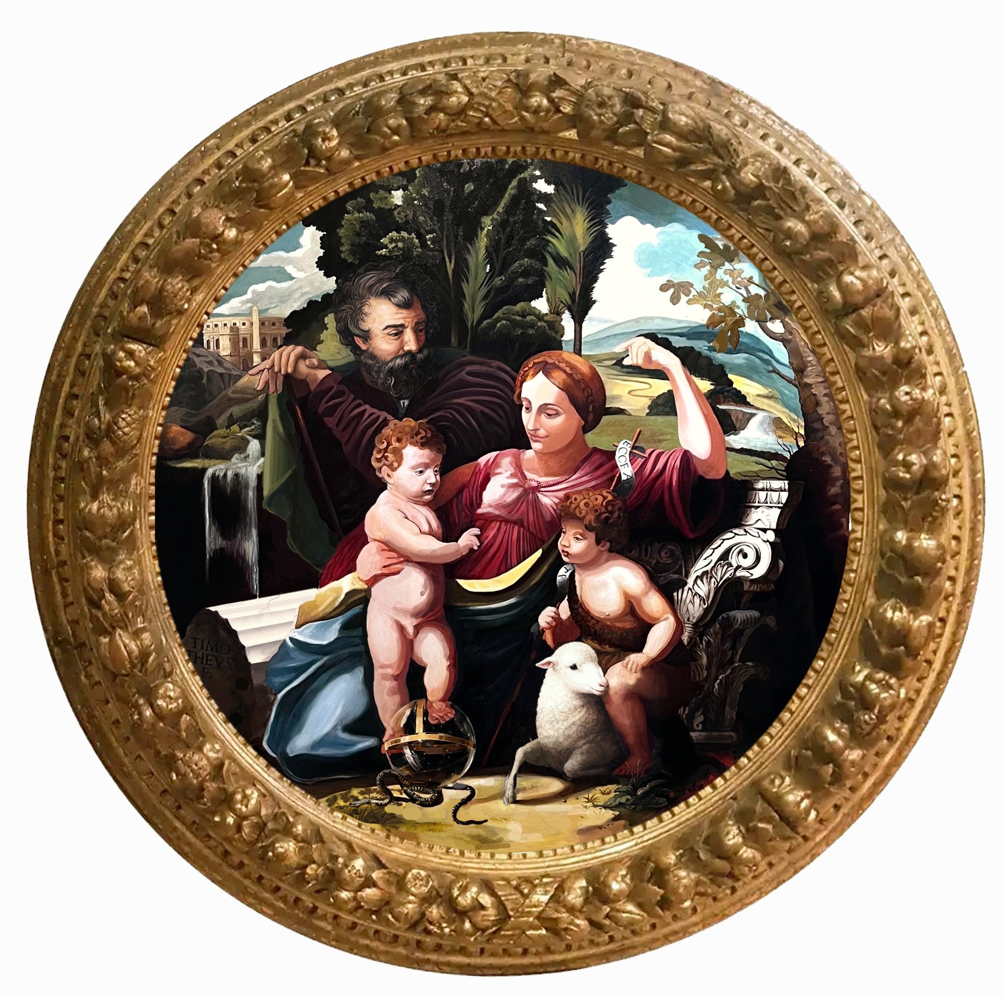 The Holy Family with St. John the Baptist