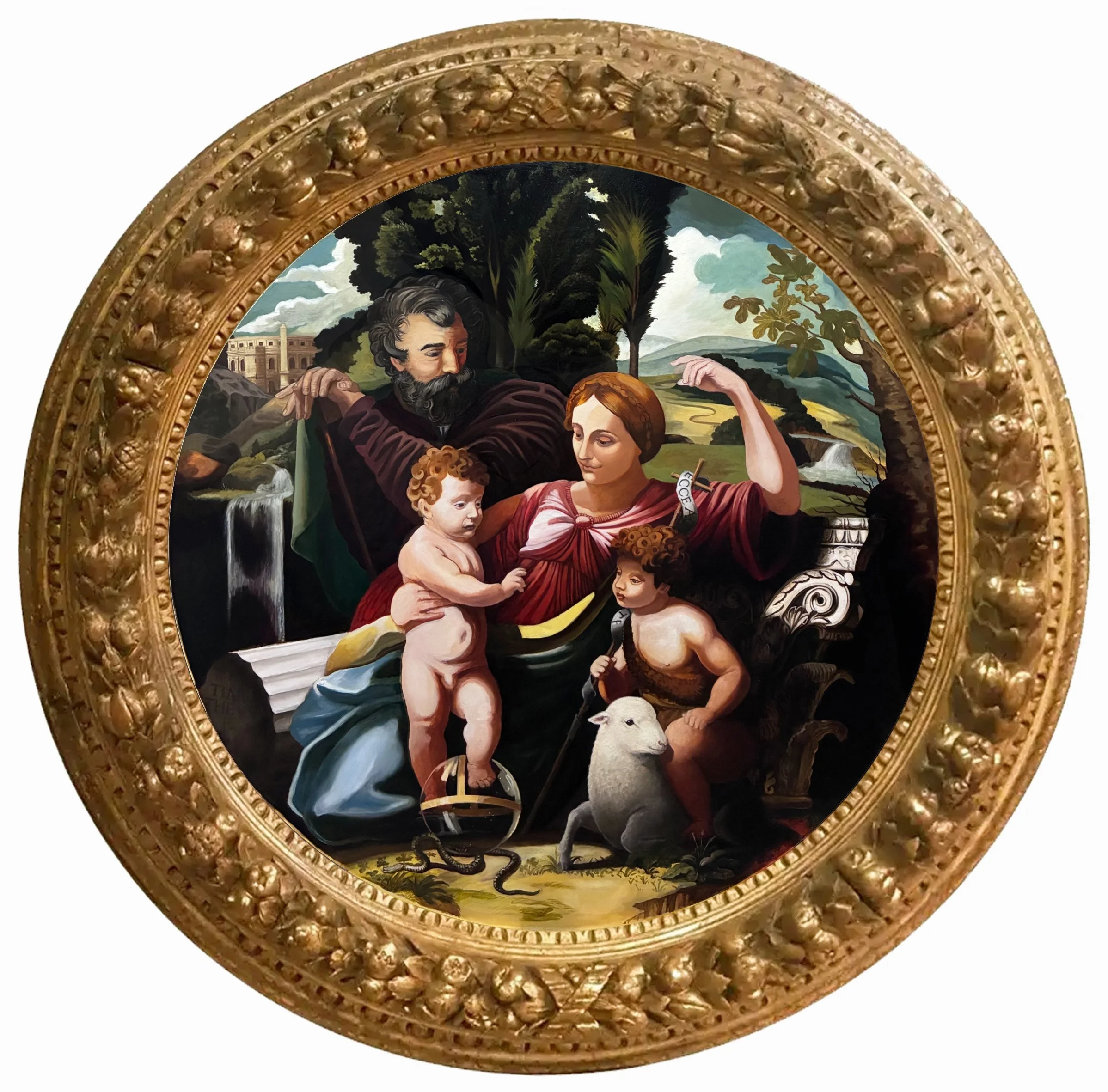 The Holy Family with St. John the Baptist