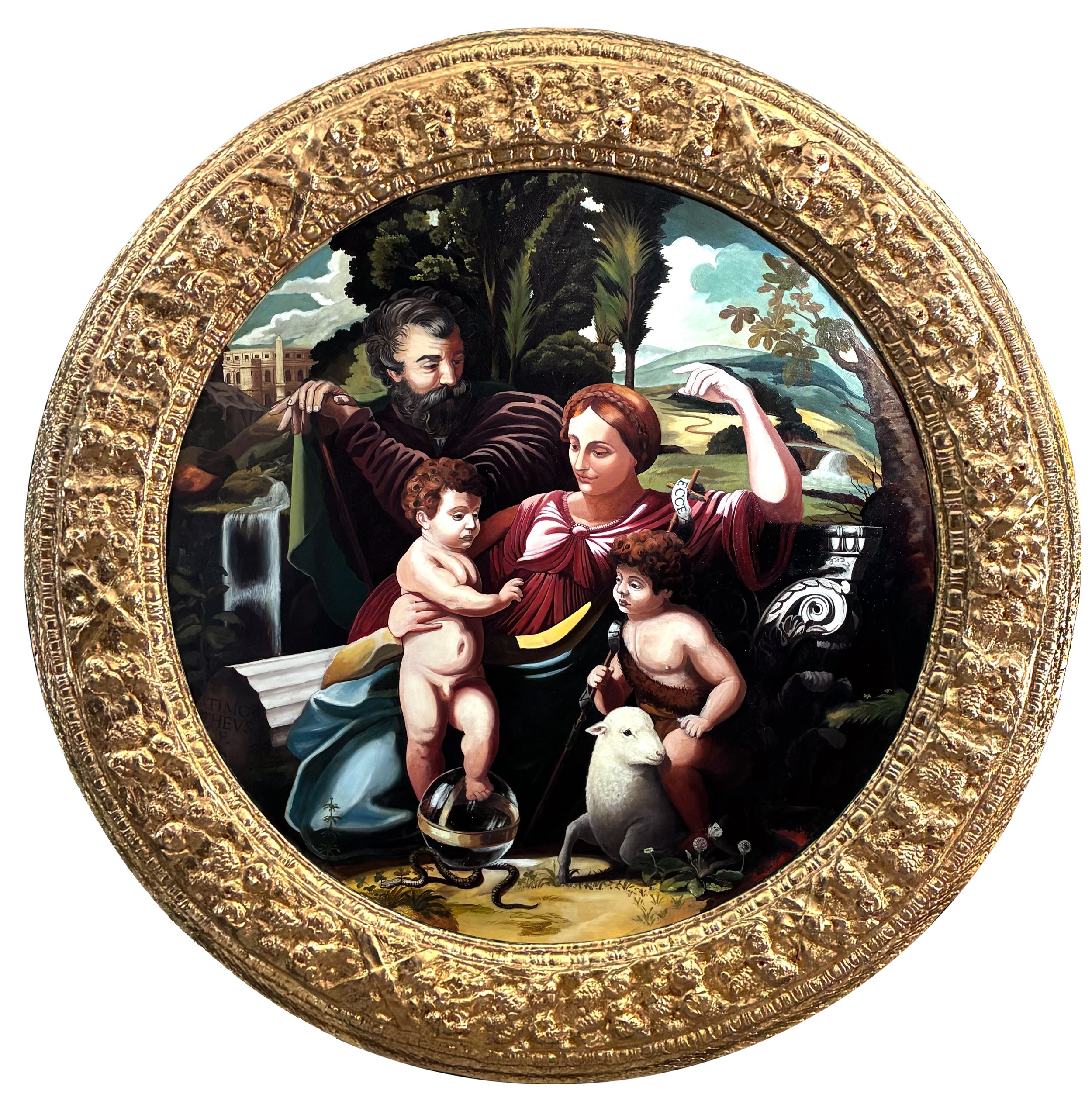 The Holy Family with St. John the Baptist
