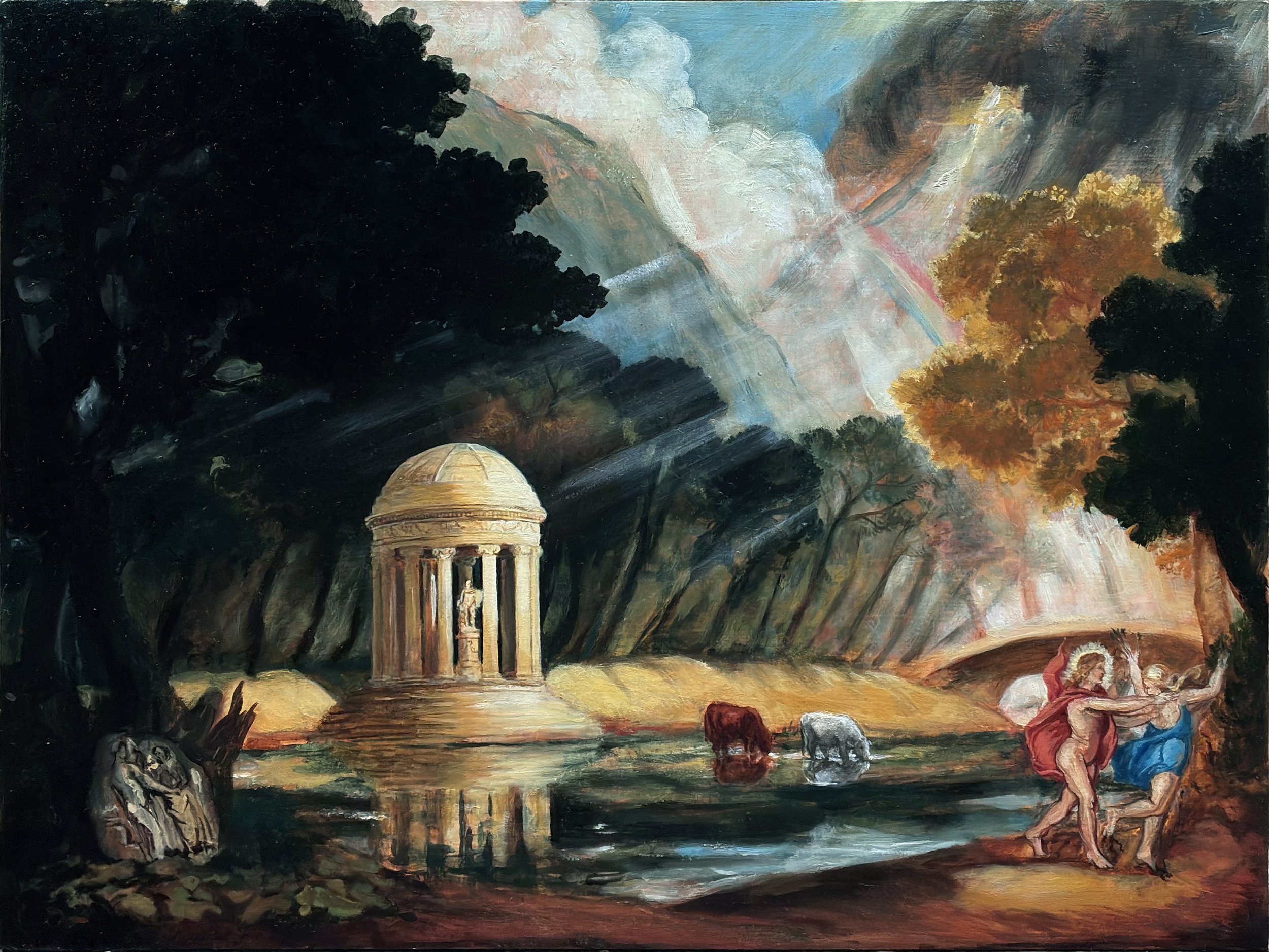 Landscape with Apollo and Daphne
