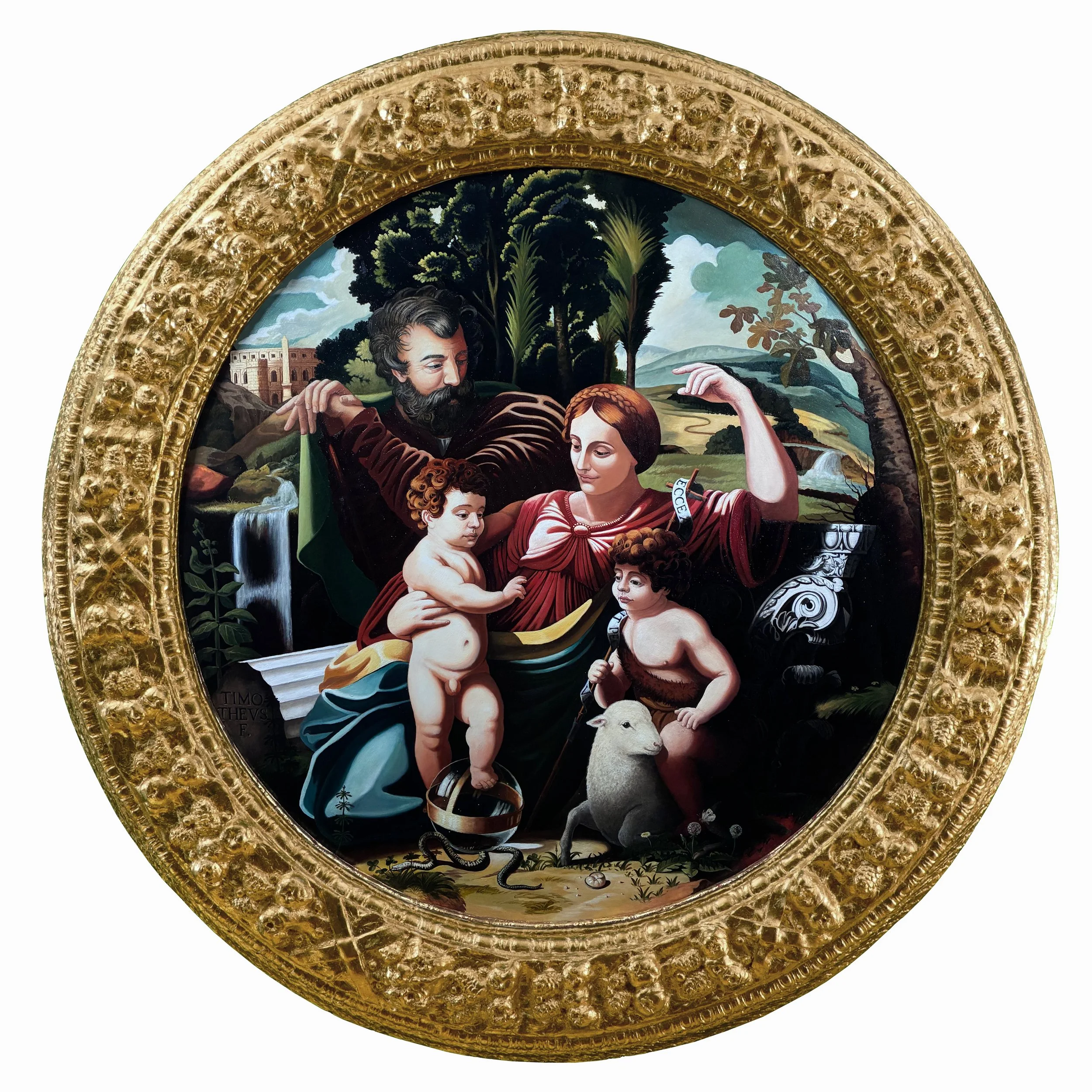 The Holy Family with St. John the Baptist