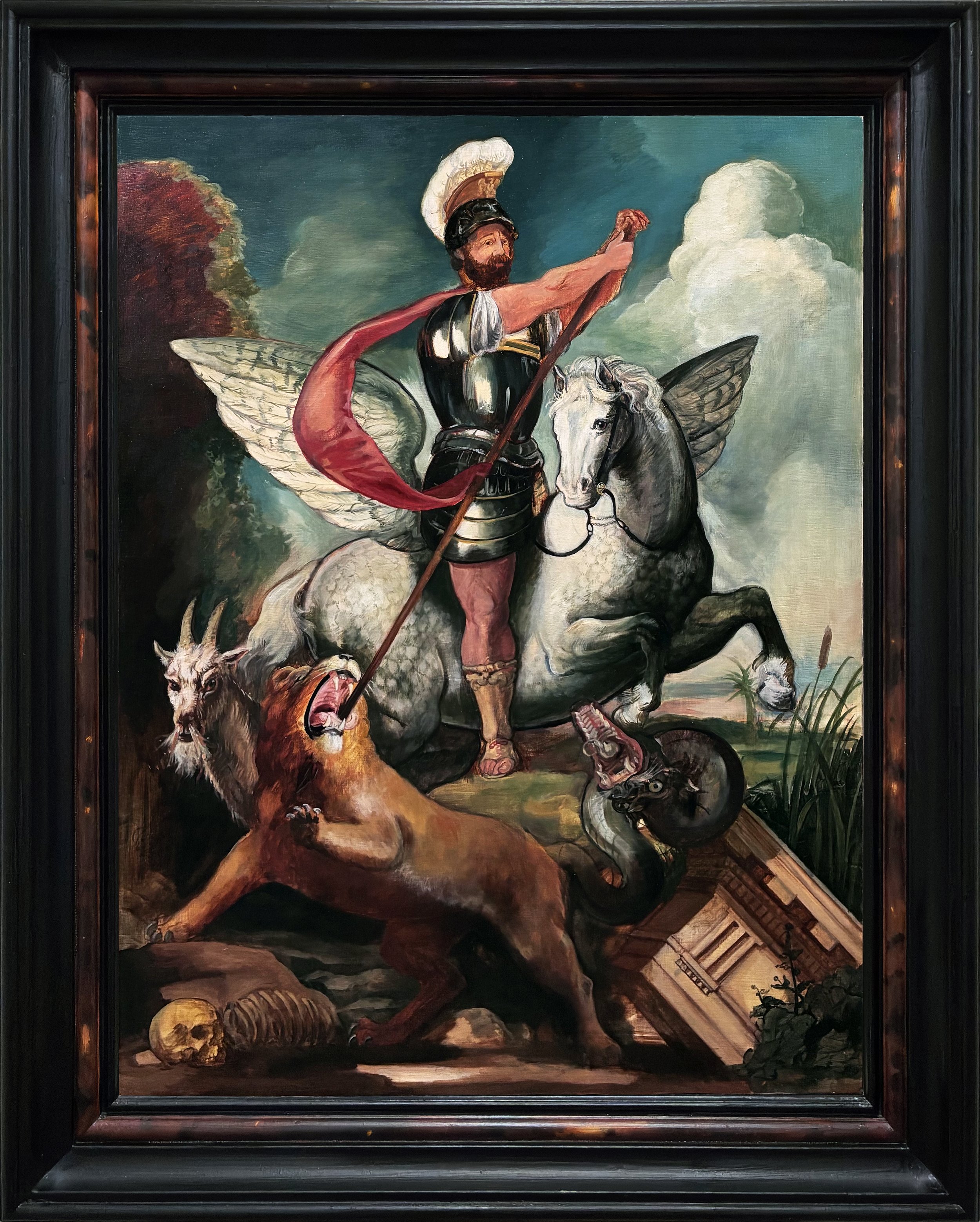 Bellerophon Slaying the Chimera