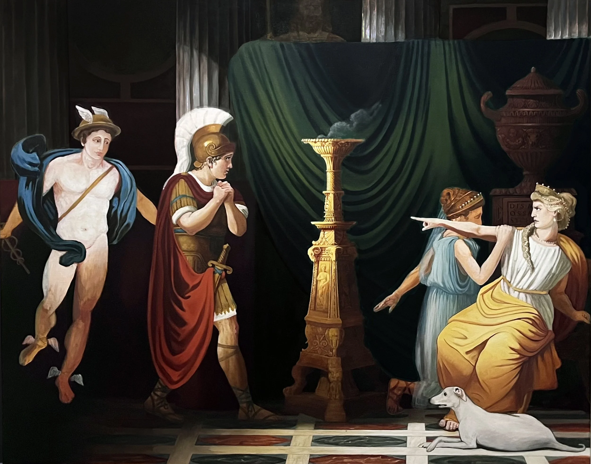 Queen Dido Banishing Aeneas