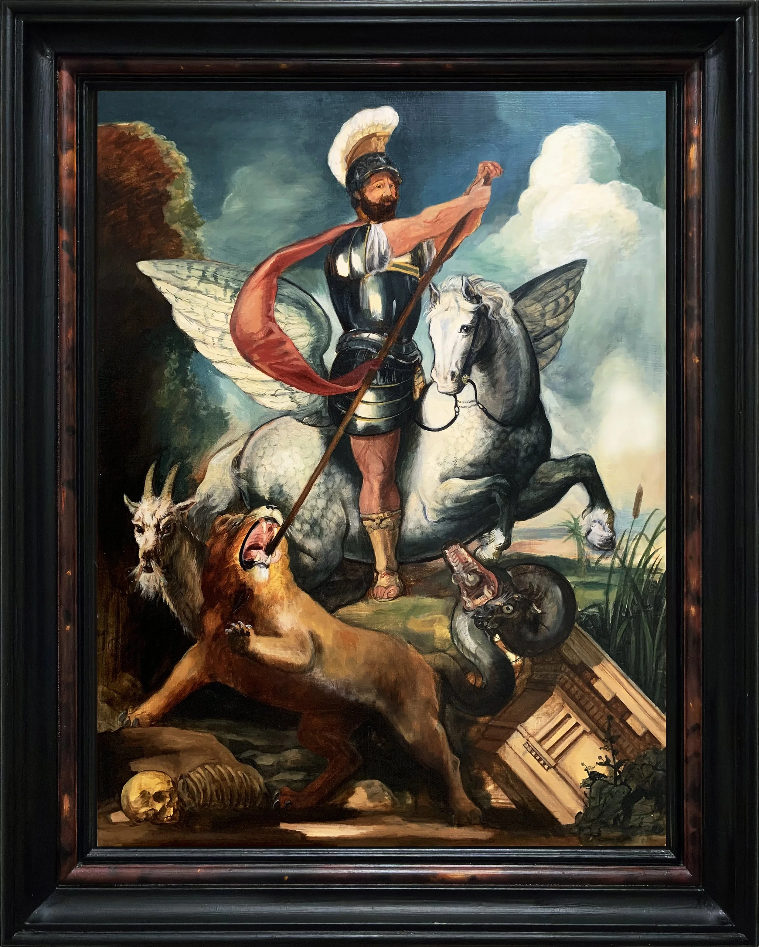 Bellerophon Slaying the Chimera