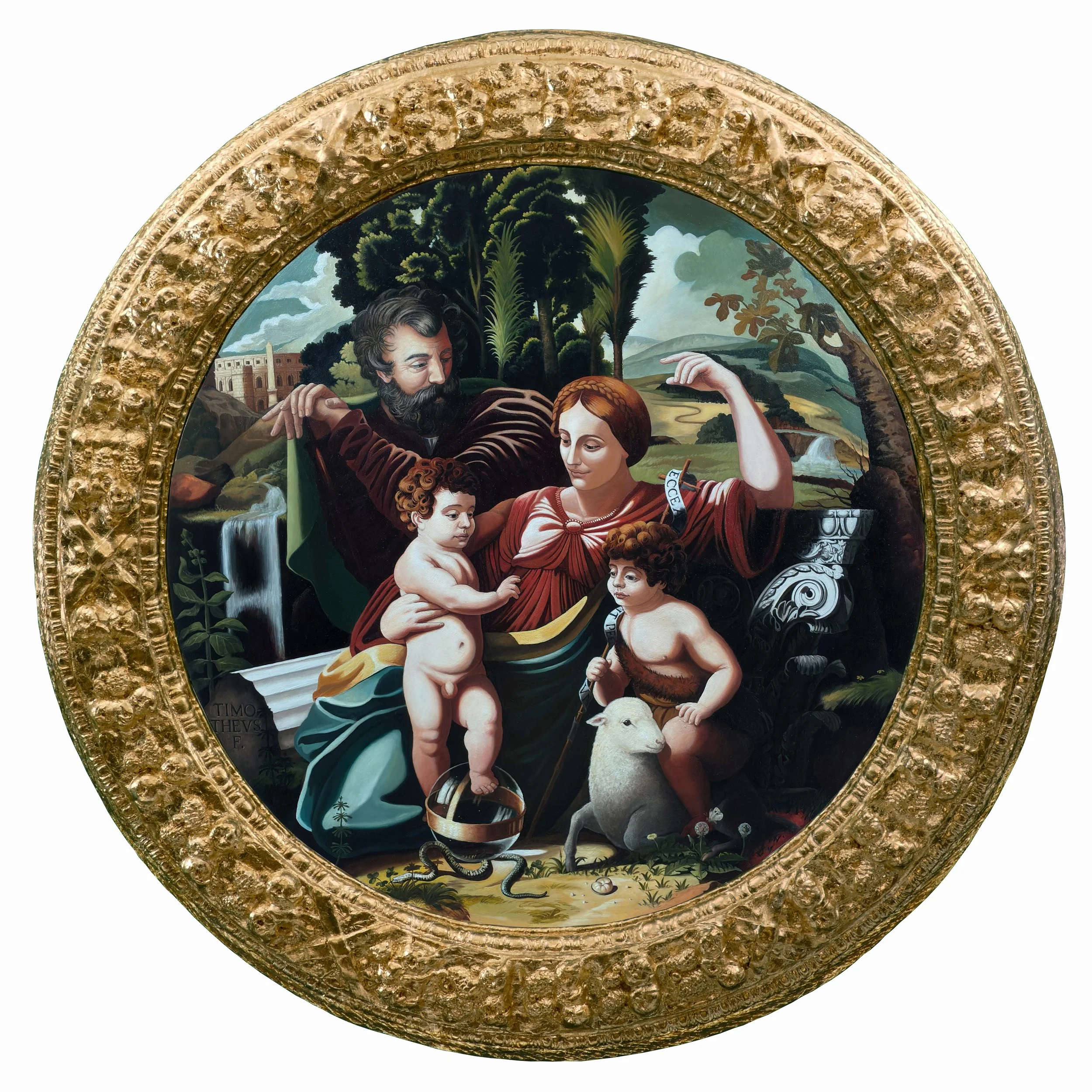 The Holy Family with St. John the Baptist