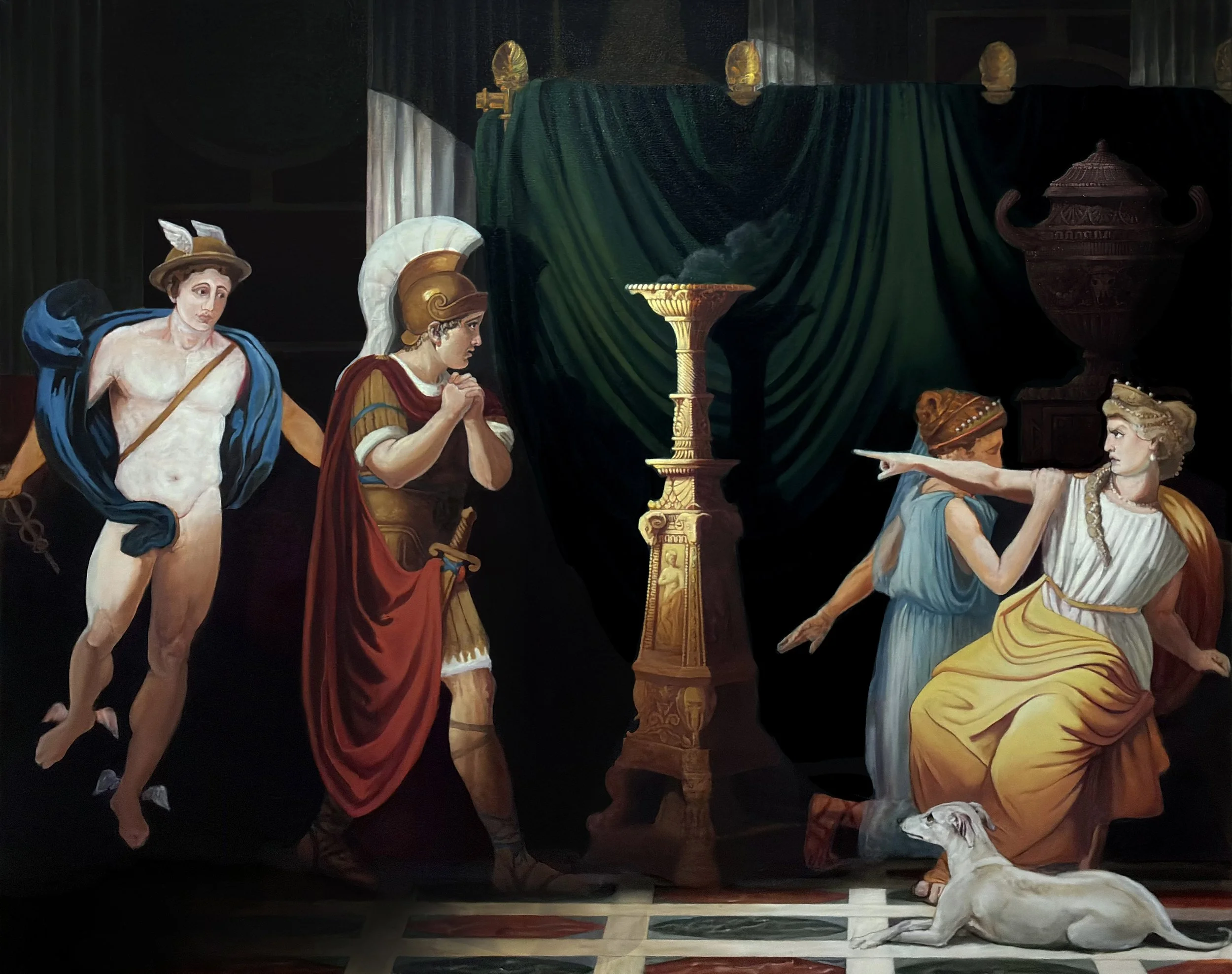 Queen Dido Banishing Aeneas