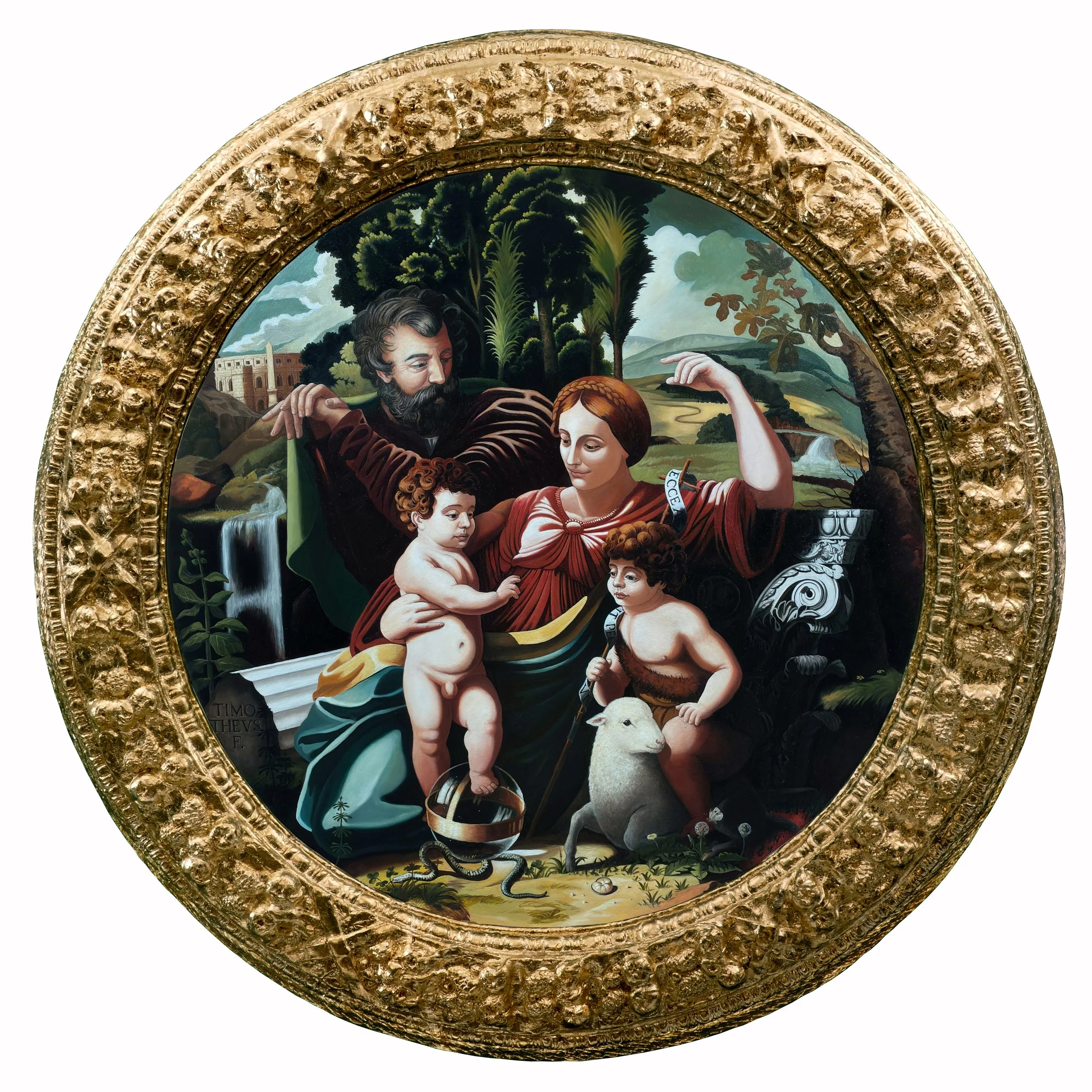 The Holy Family with St. John the Baptist