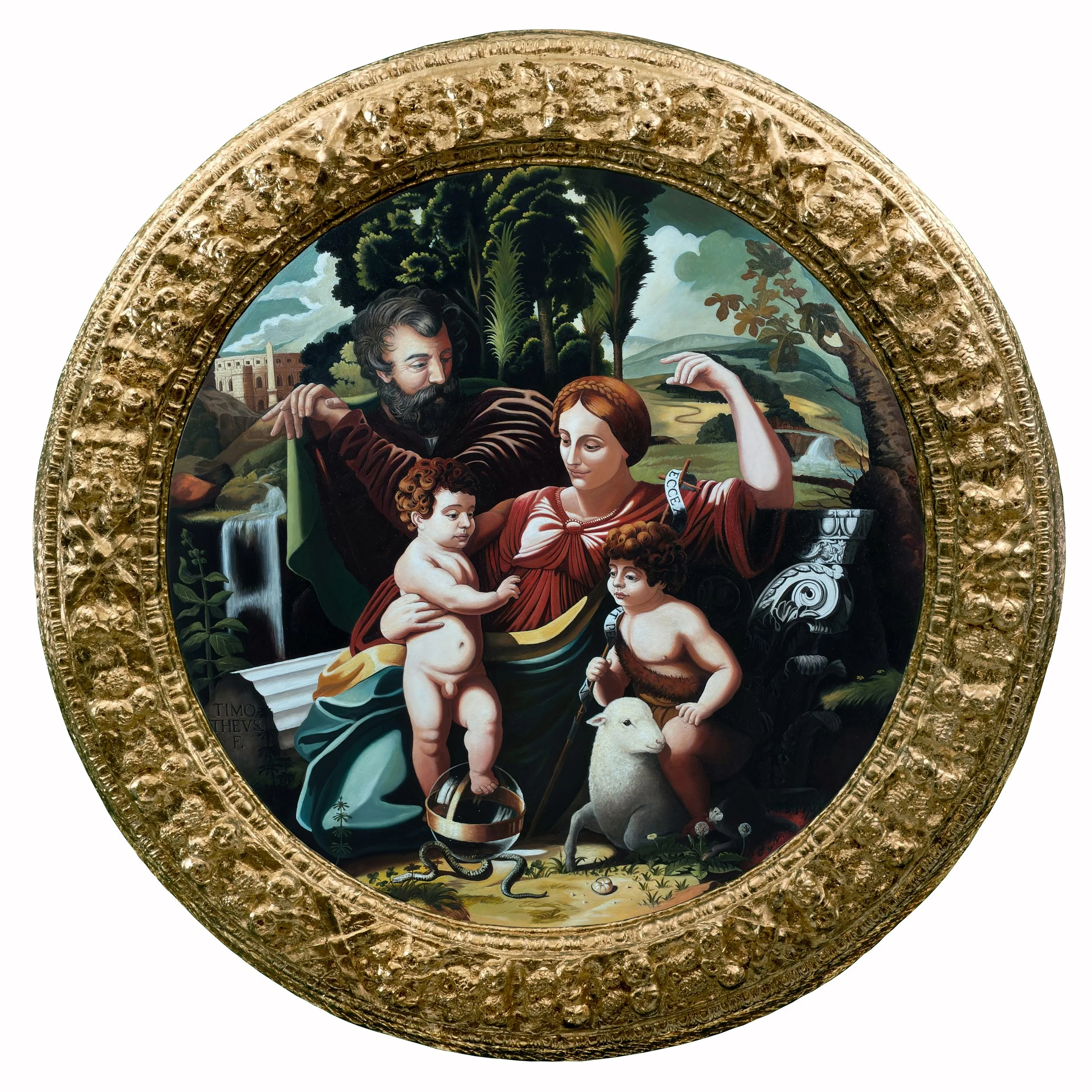 The Holy Family with St. John the Baptist