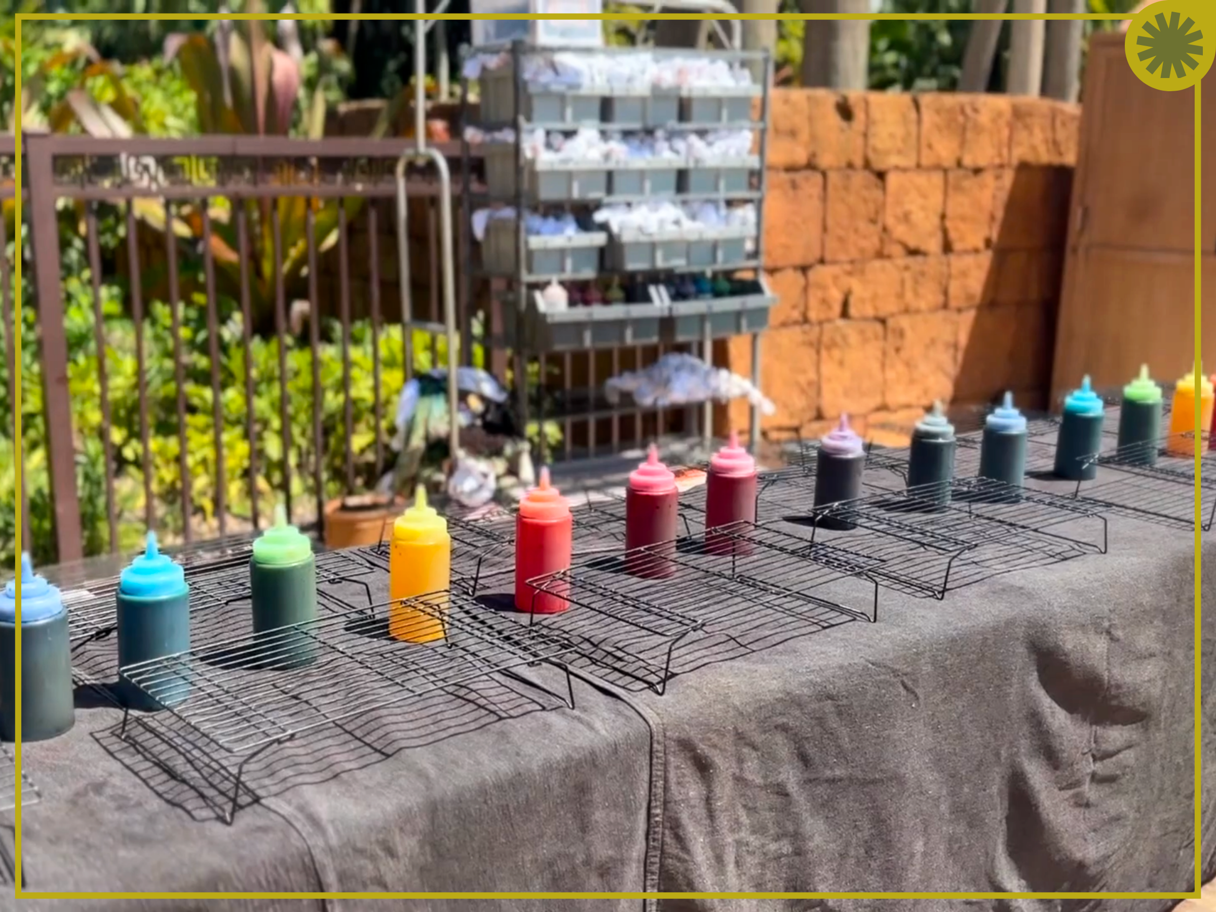 Disney Coronado Springs Resort Arts & Crafts Activity Mickey Tie-Dye