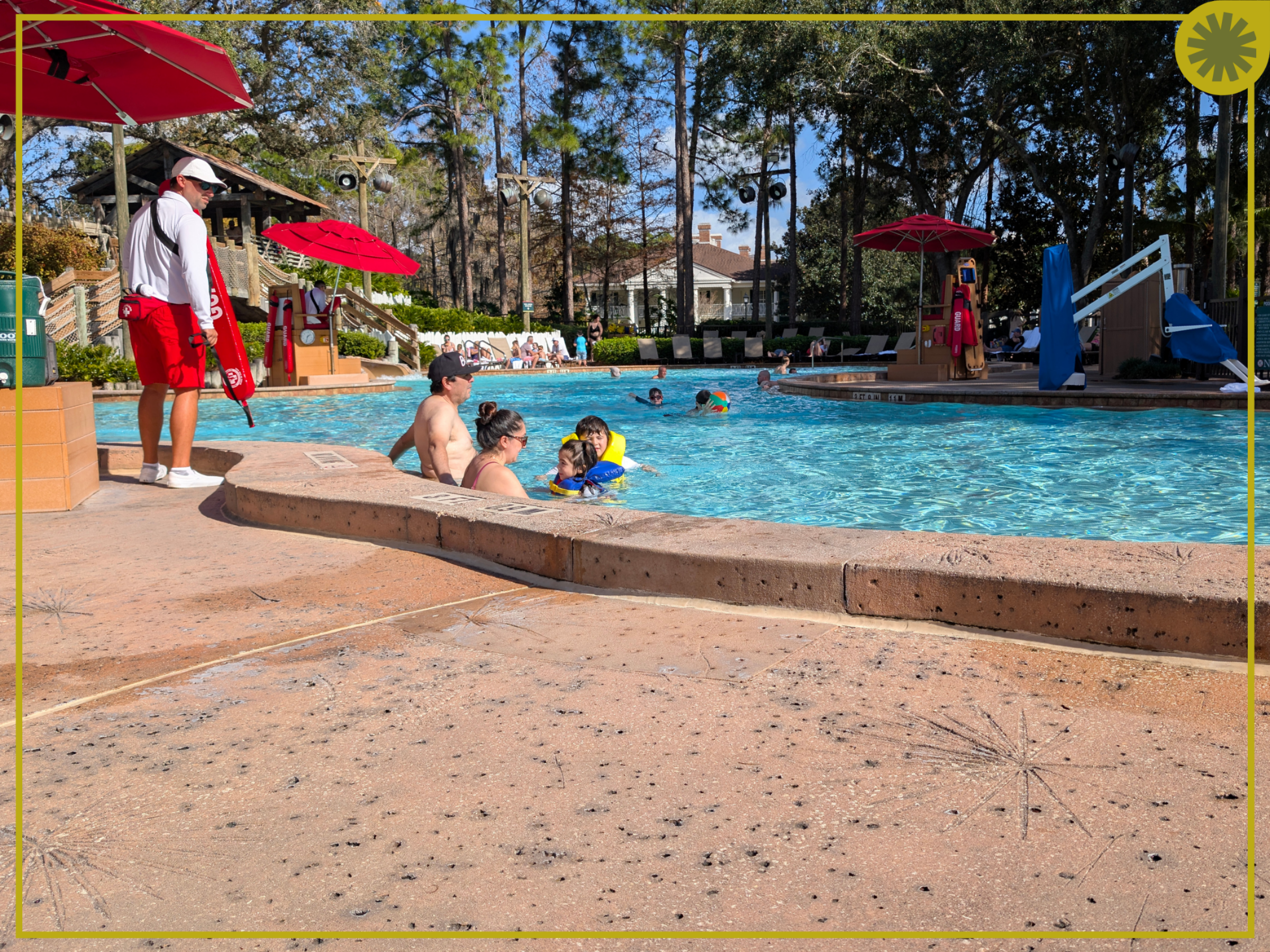 Disney's Port Orleans Riverside Resort Poolside Activities