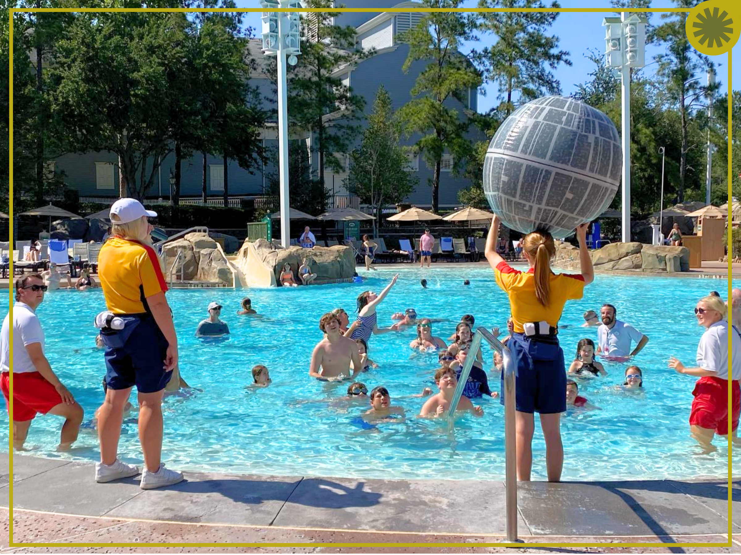 Disney's Saratoga Springs Resort Poolside Activities