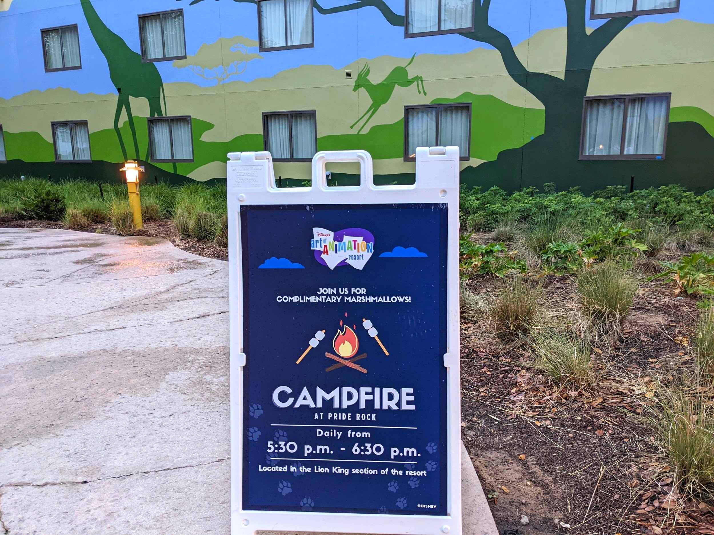 Disney's Art of Animation Resort Campfire Ranking