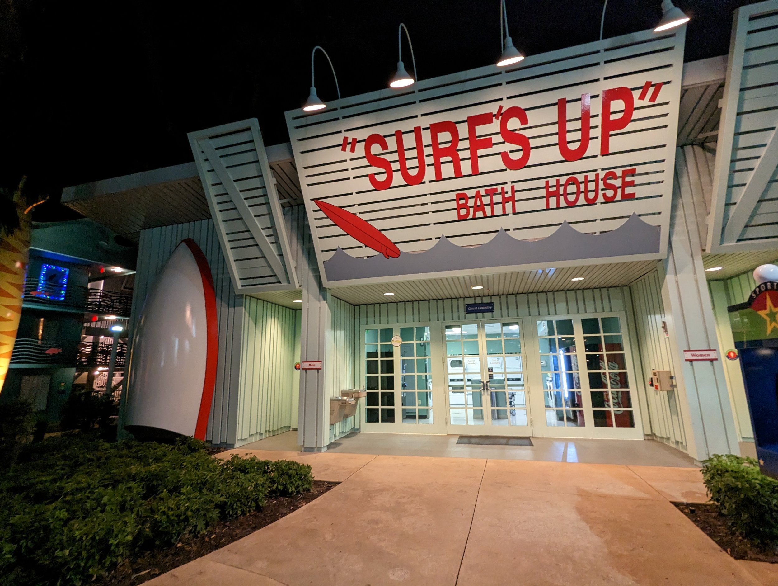 Disney's All-Star Sports Resort Surf's Up Theme Tropical