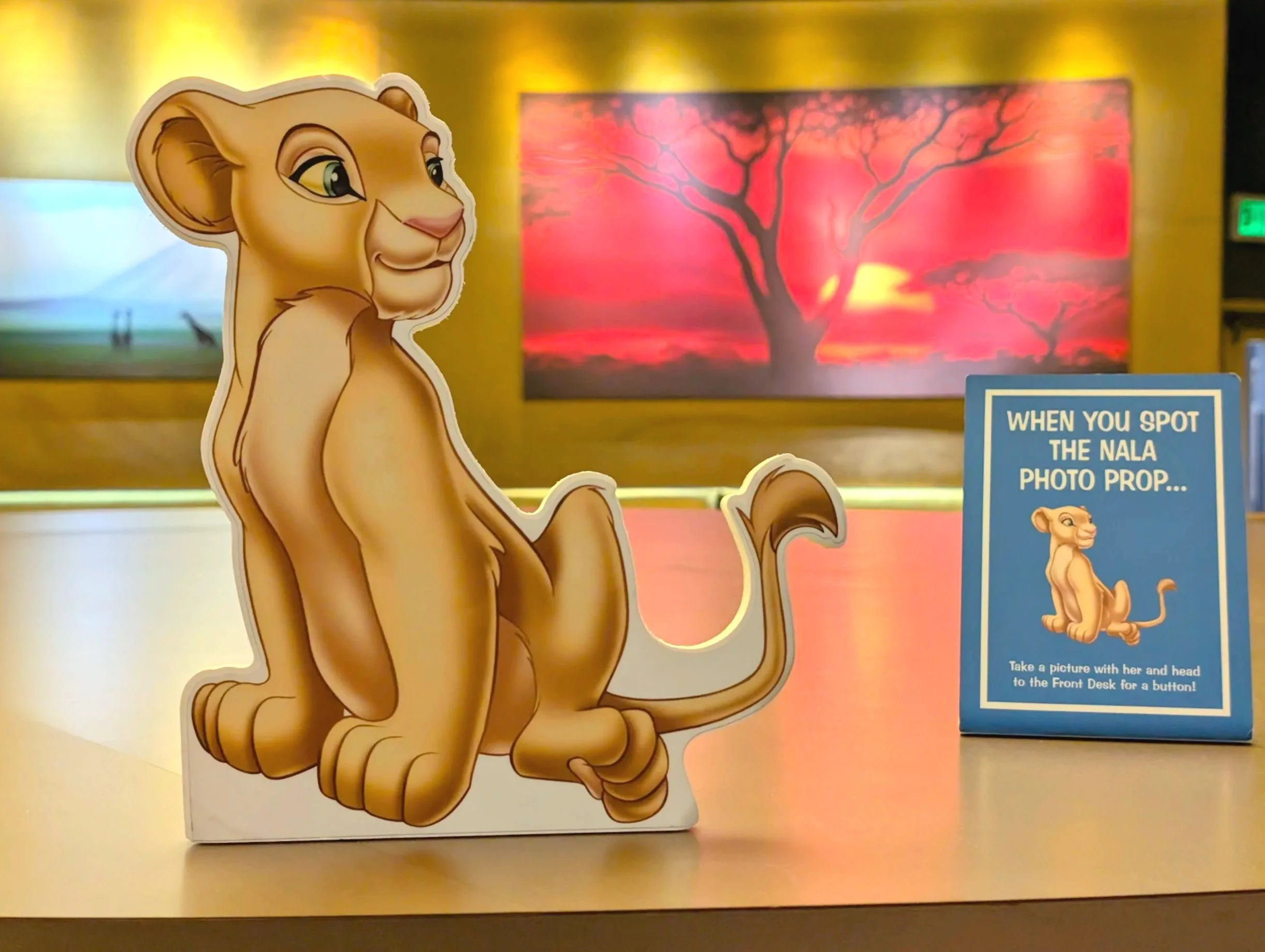Disney's Art of Animation Resort Hidden Nala Scavenger Hunt