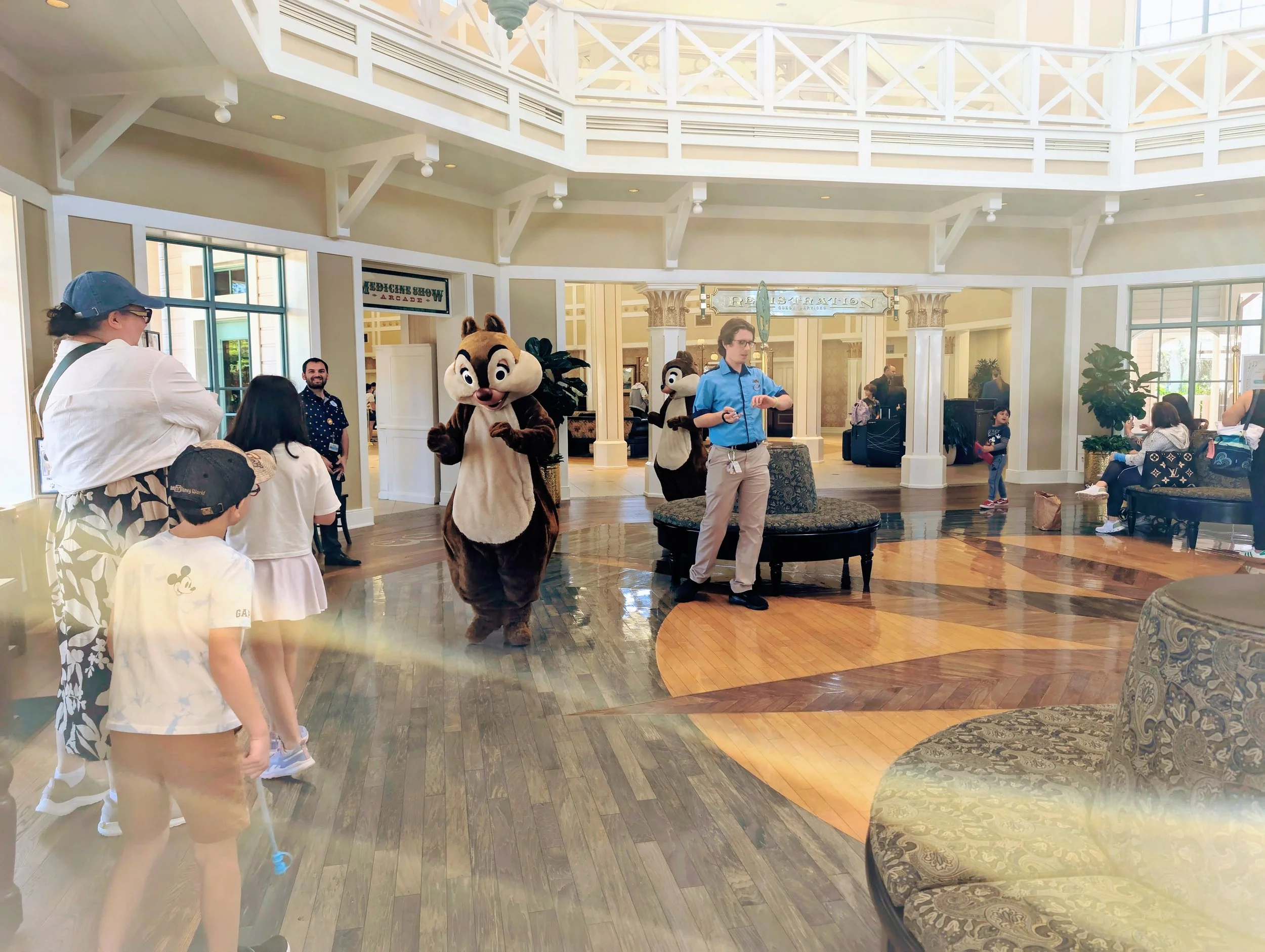Disney's Port Orleans Riverside Resort Cool Kids Summer Character Greetings Appearances Visit Meeting