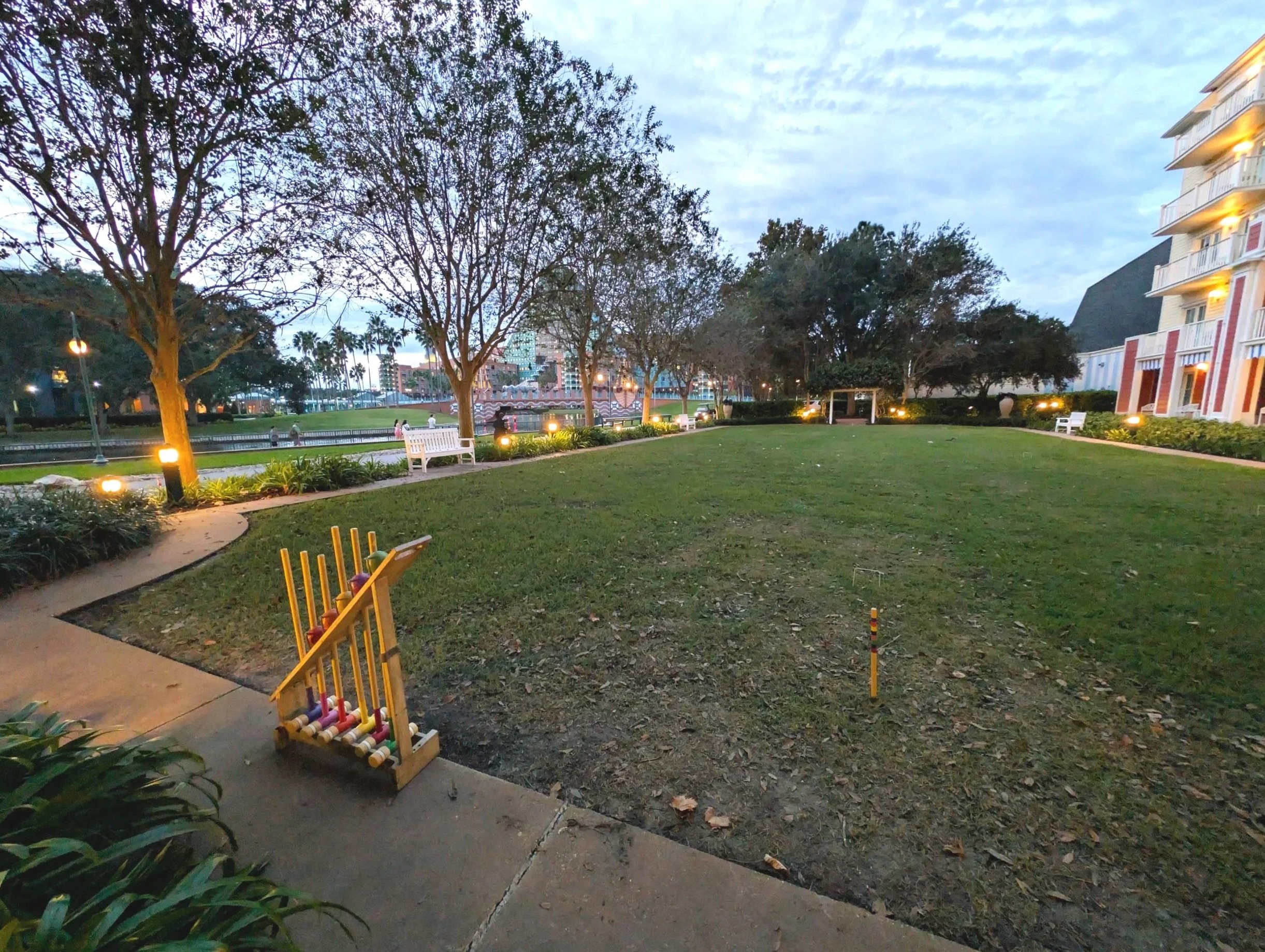 Disney's Boardwalk Resort Croquet Game