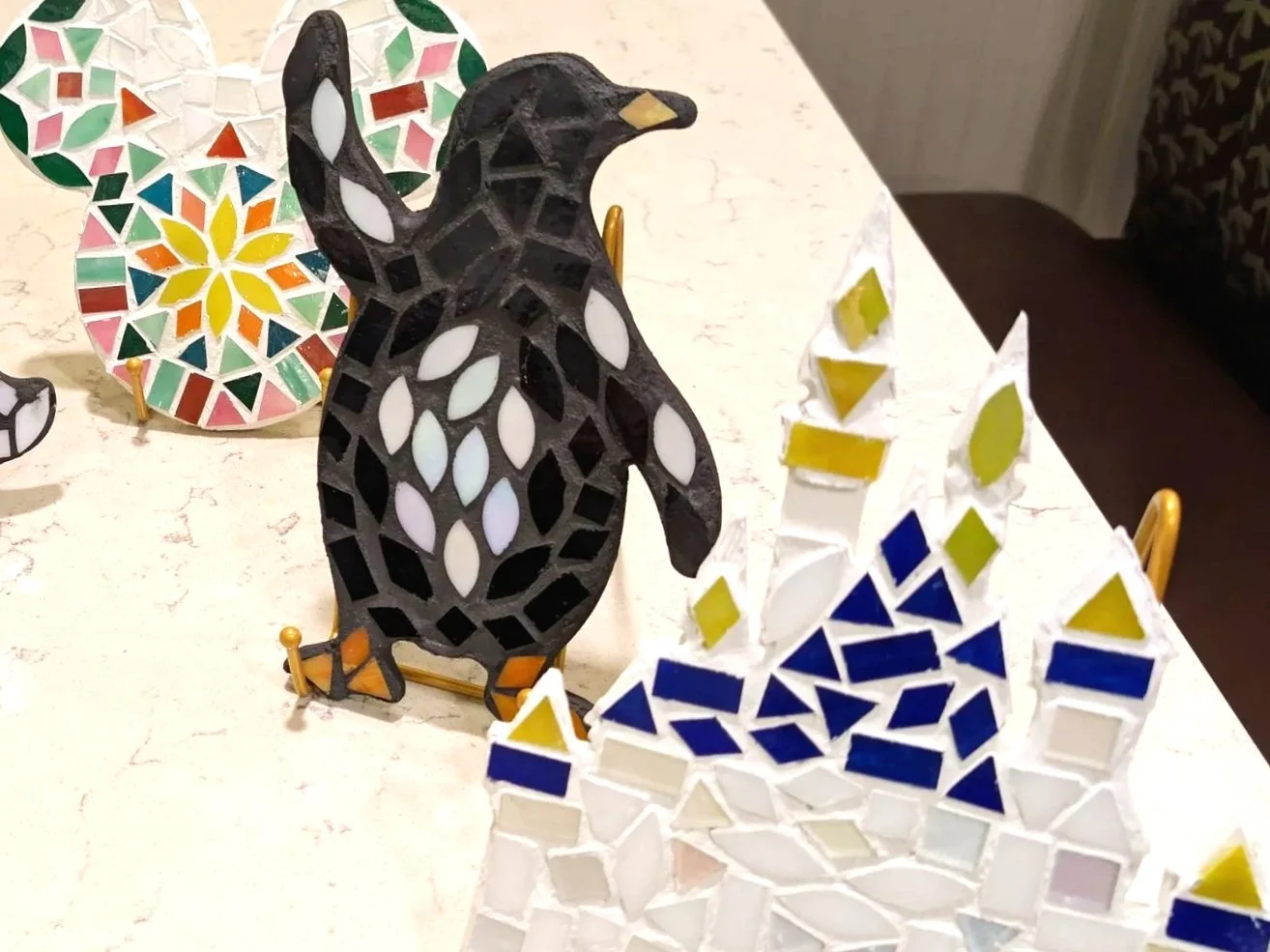 Disney Resort Tile Mosaic Art Class Activity