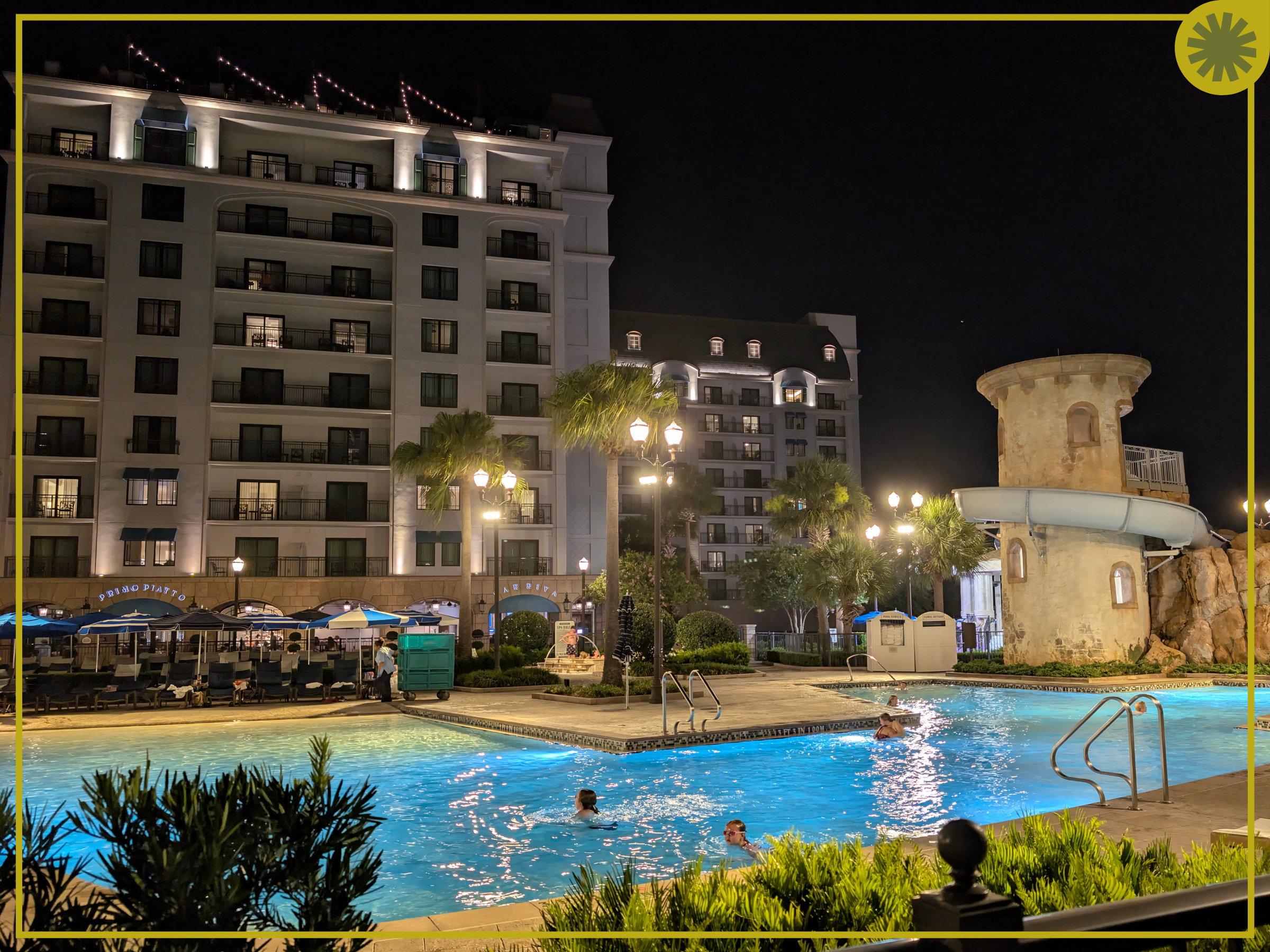 Disney's Riviera Resort Starlight Soiree Pool Party