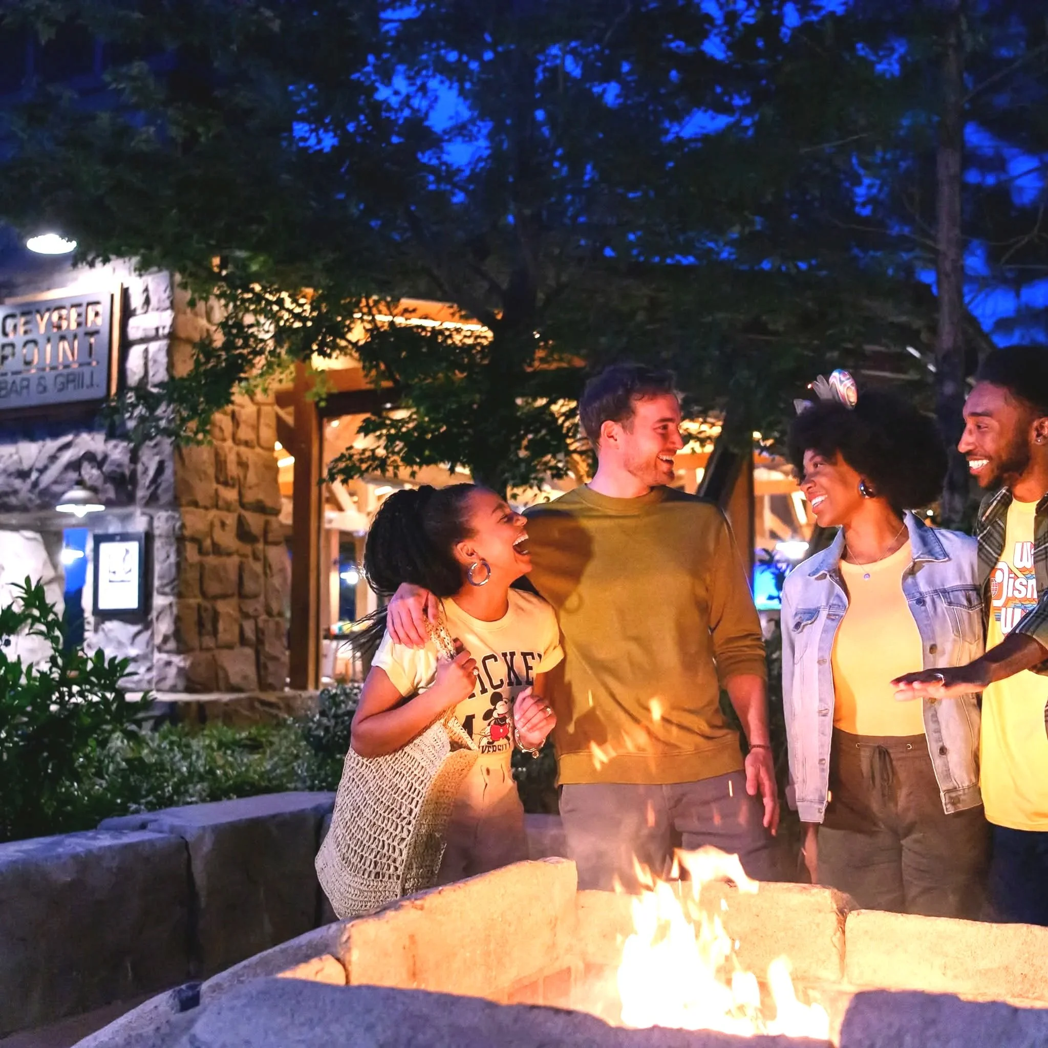 Disney Wilderness Lodge Resort Campfire Activity