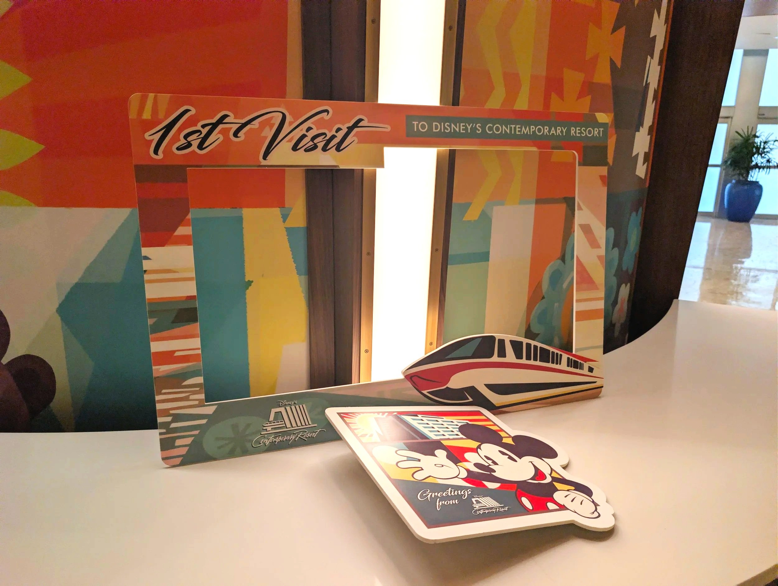 Disney's Contemporary Resort Bay Lake Tower Photo Props