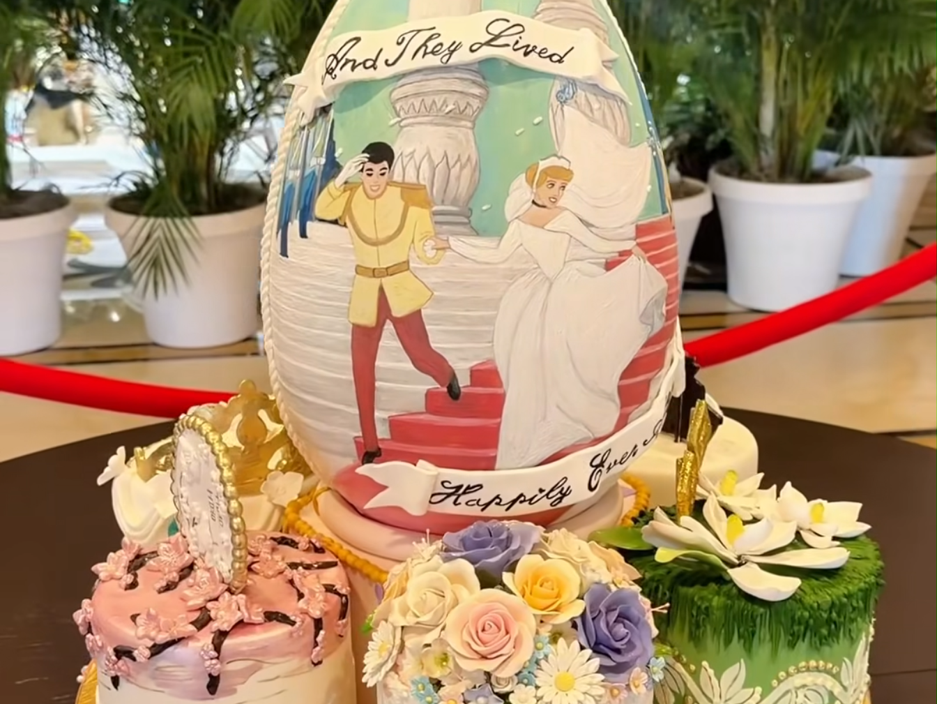 Disney's Grand Floridian Resort Easter Egg Display