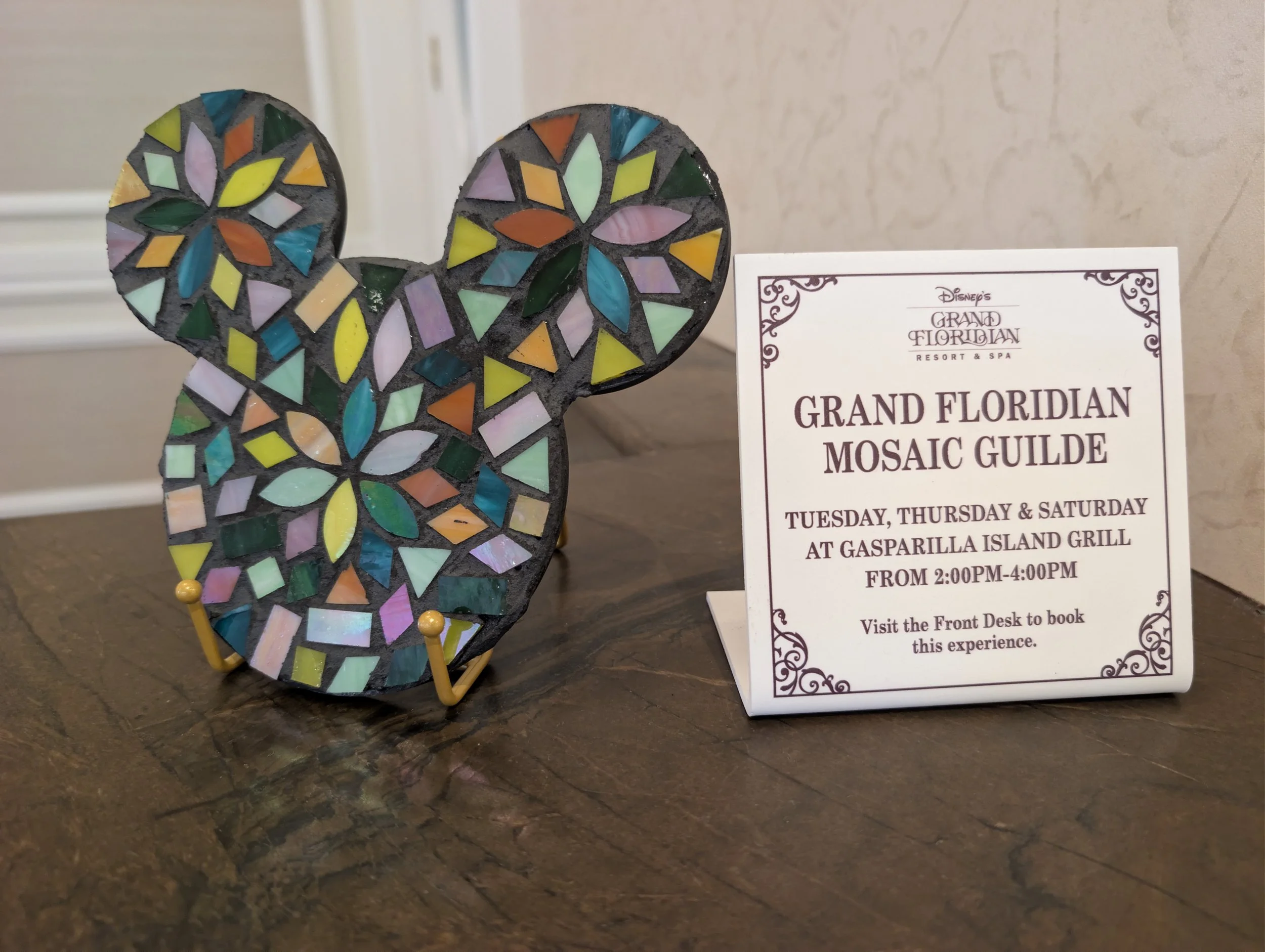 Disney's Grand Floridian Resort Mosaic Guilde