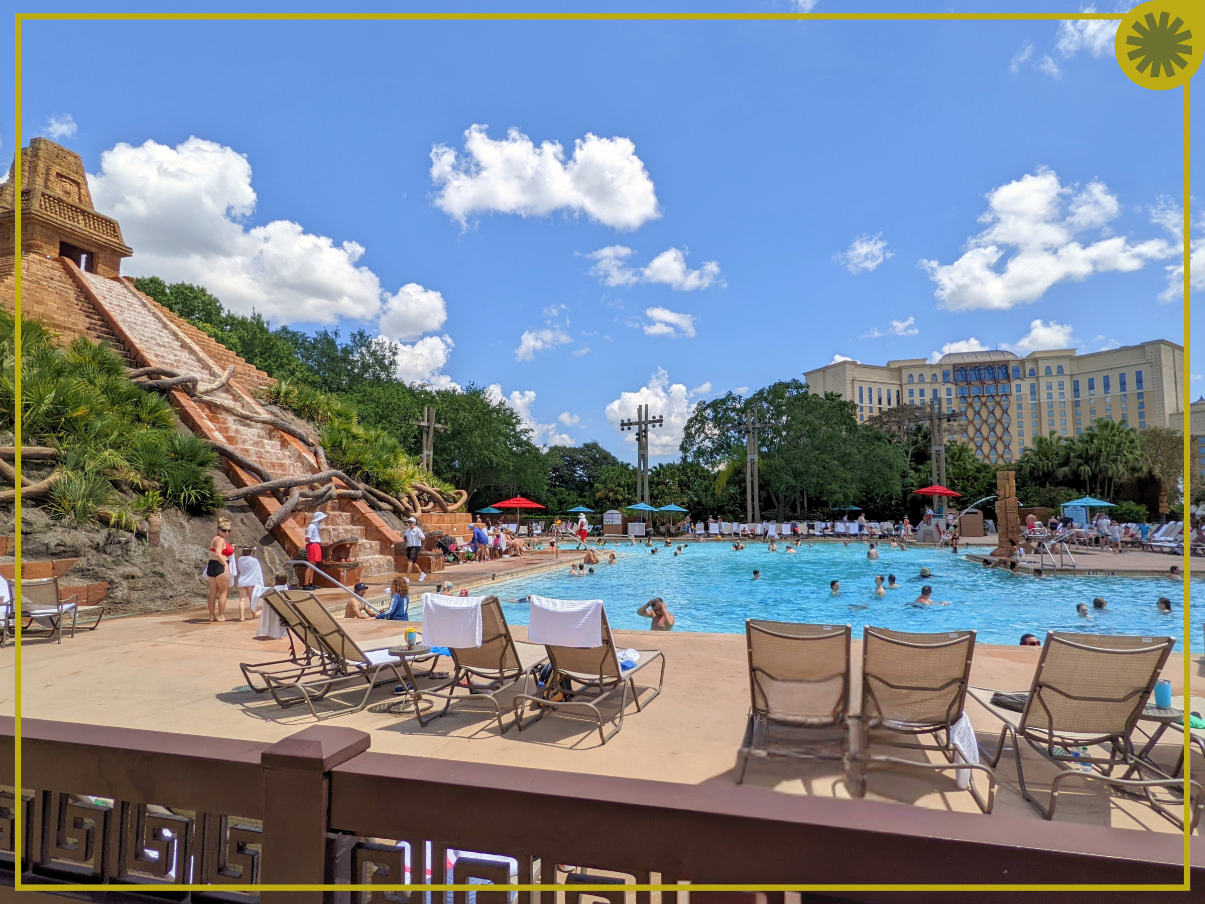 Disney's Coronado Springs Resort Poolside Activities