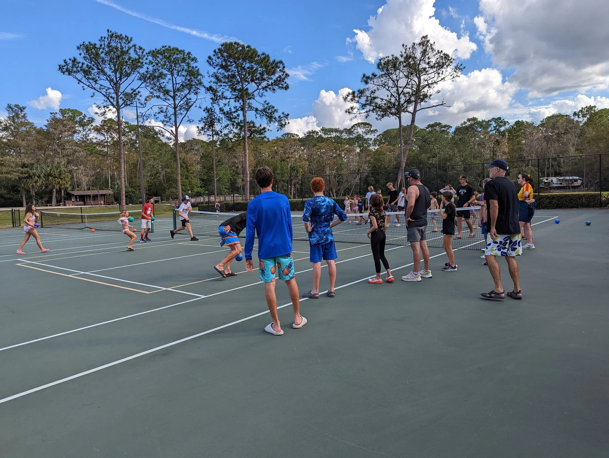 Disney's Fort Wilderness Resort Campground Pickleball Clinic