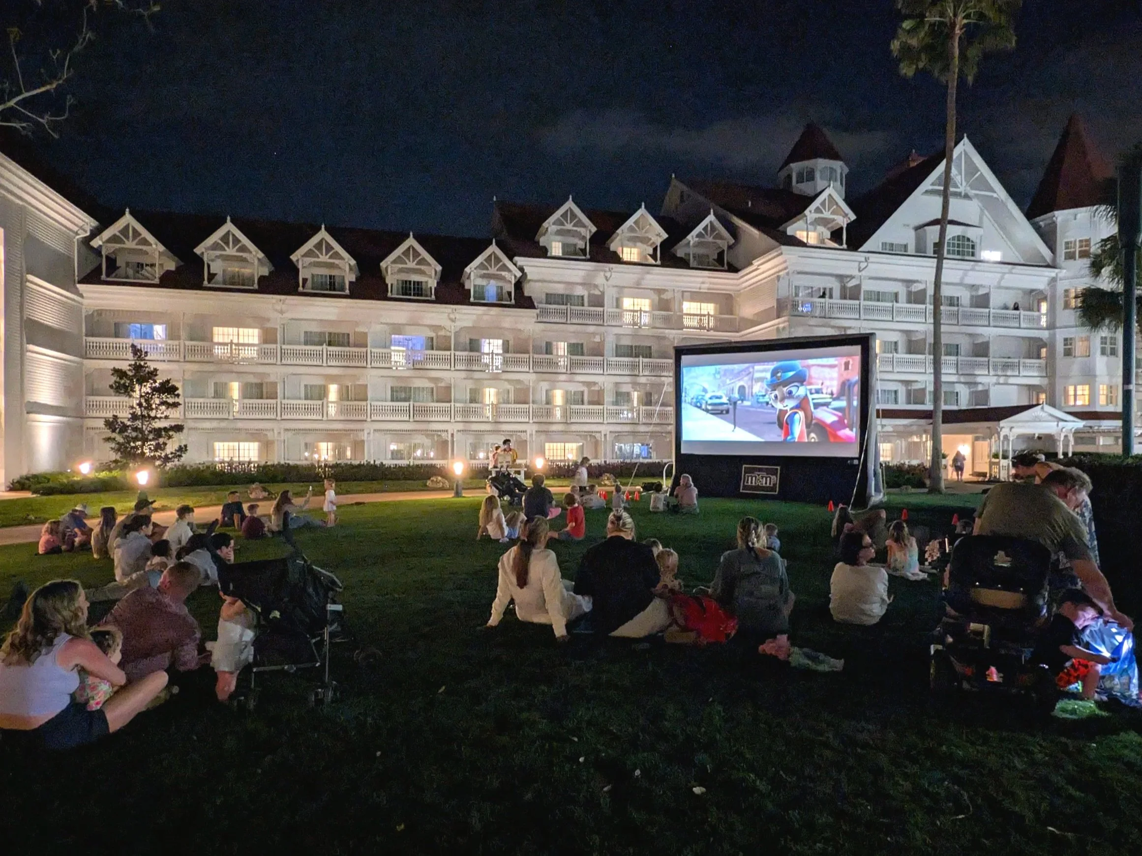 Disney Grand Floridian Resort Movie Under the Stars