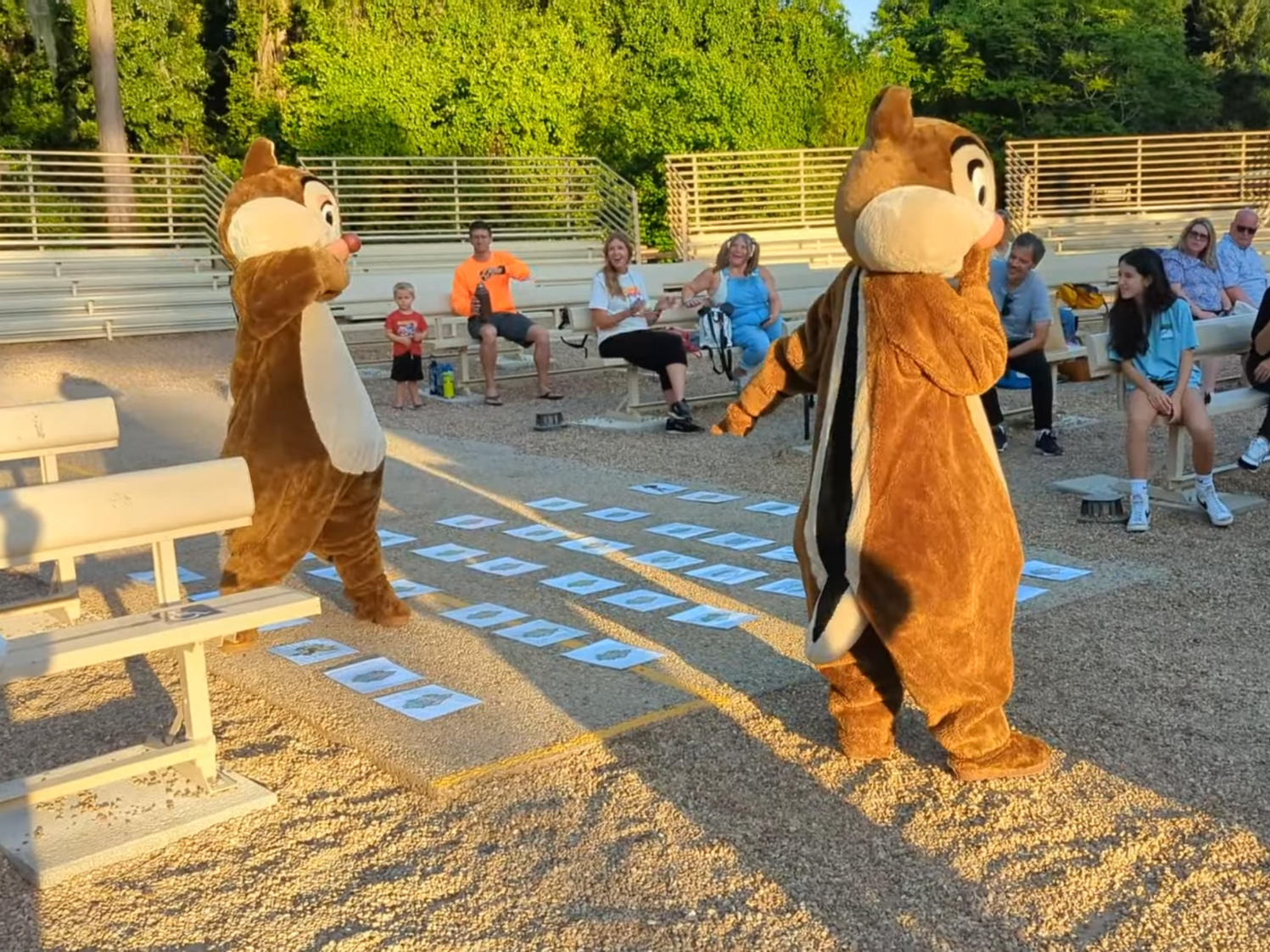 Disney's Fort Wilderness Resort Campground Campfire Games