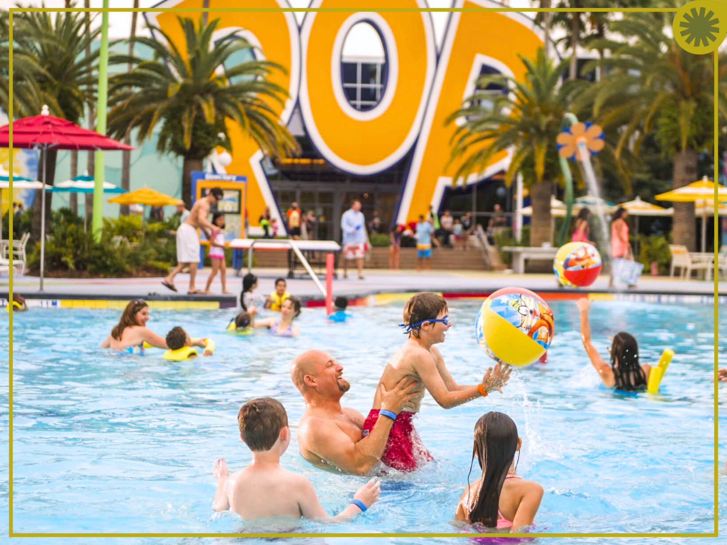 Disney's Pop Century Resort Poolside Activities