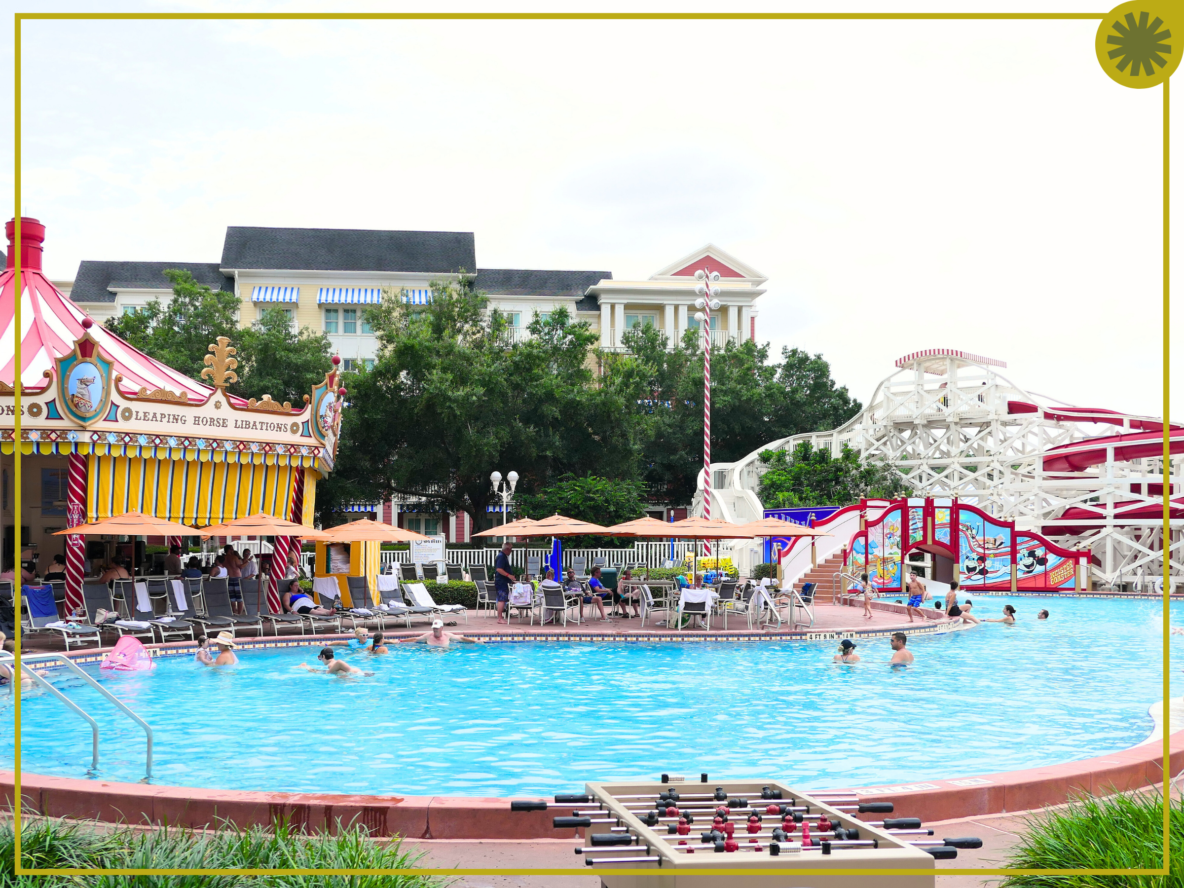 Disney's BoardWalk Inn Resort Poolside Activities