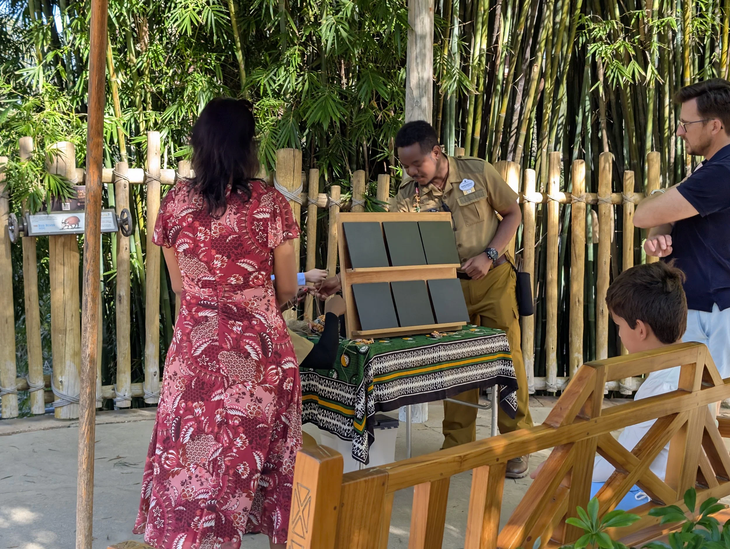 Disney's Animal Kingdom Lodge Resort Kidani Village Jambo House String of Memories Bead Activity Have You Heard